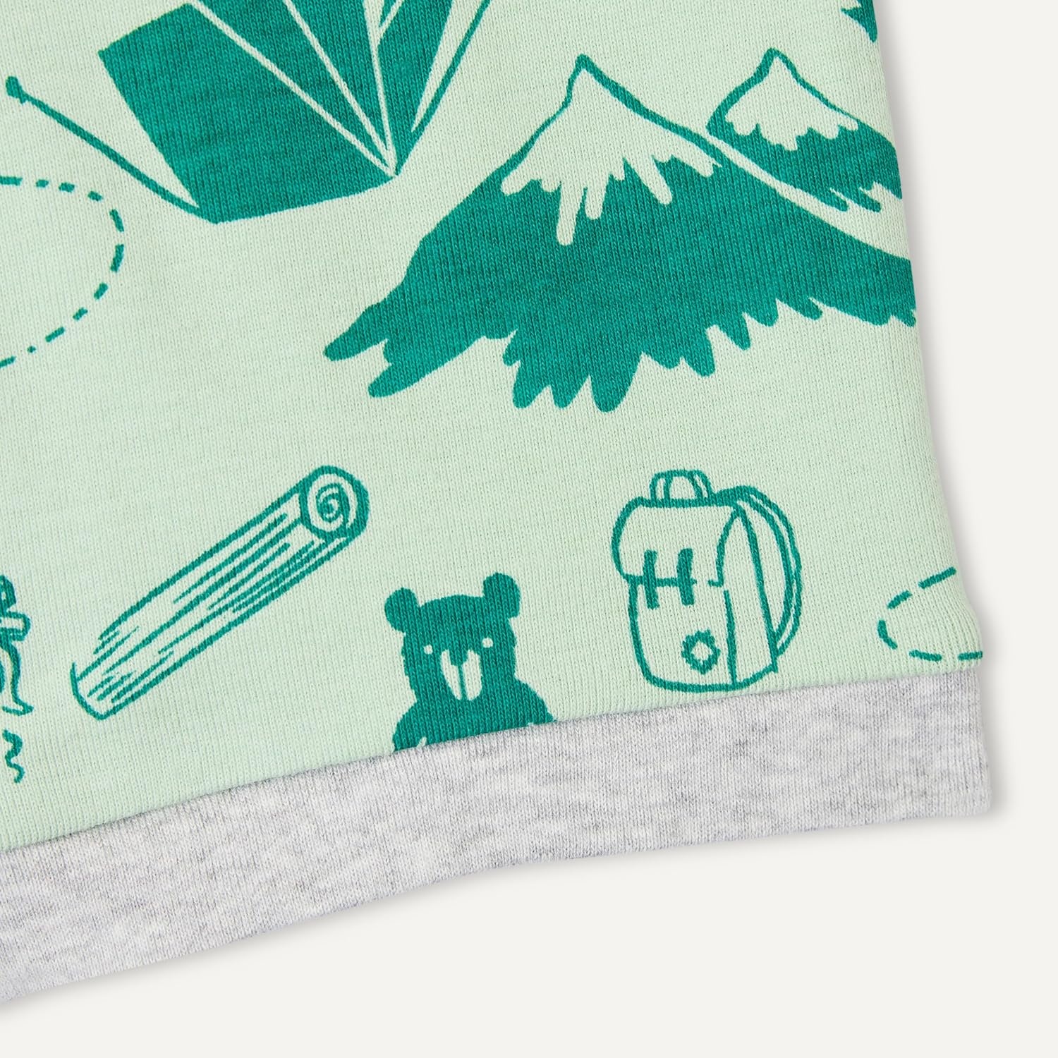 image:imageAmazon Essentials Babies Toddlers and Boys SnugFit Cotton Rib Pajama Sleepwear Sets MultipacksHappy Camper
