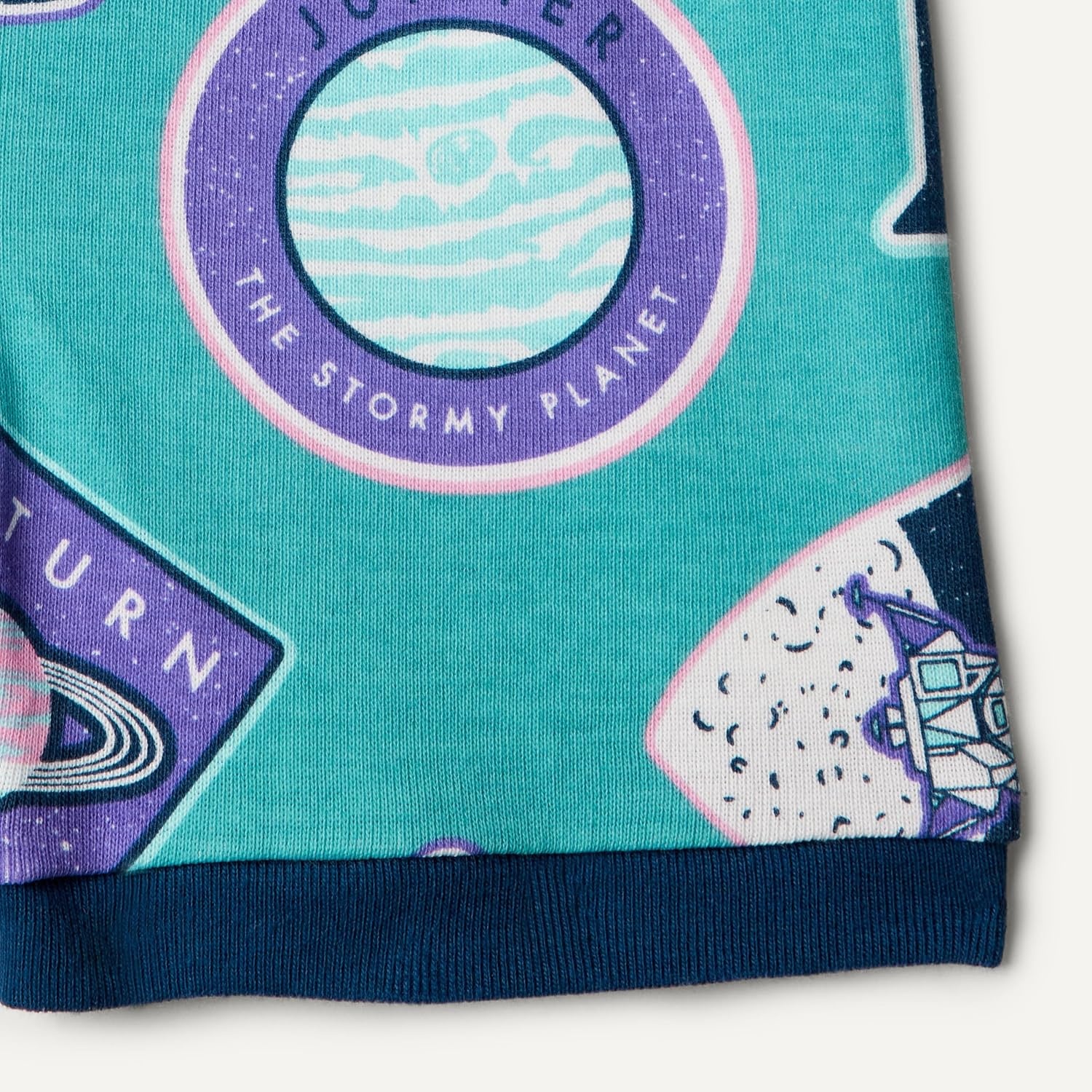 image:imageAmazon Essentials Babies Toddlers and Boys SnugFit Cotton Rib Pajama Sleepwear Sets MultipacksPlanetStars Print
