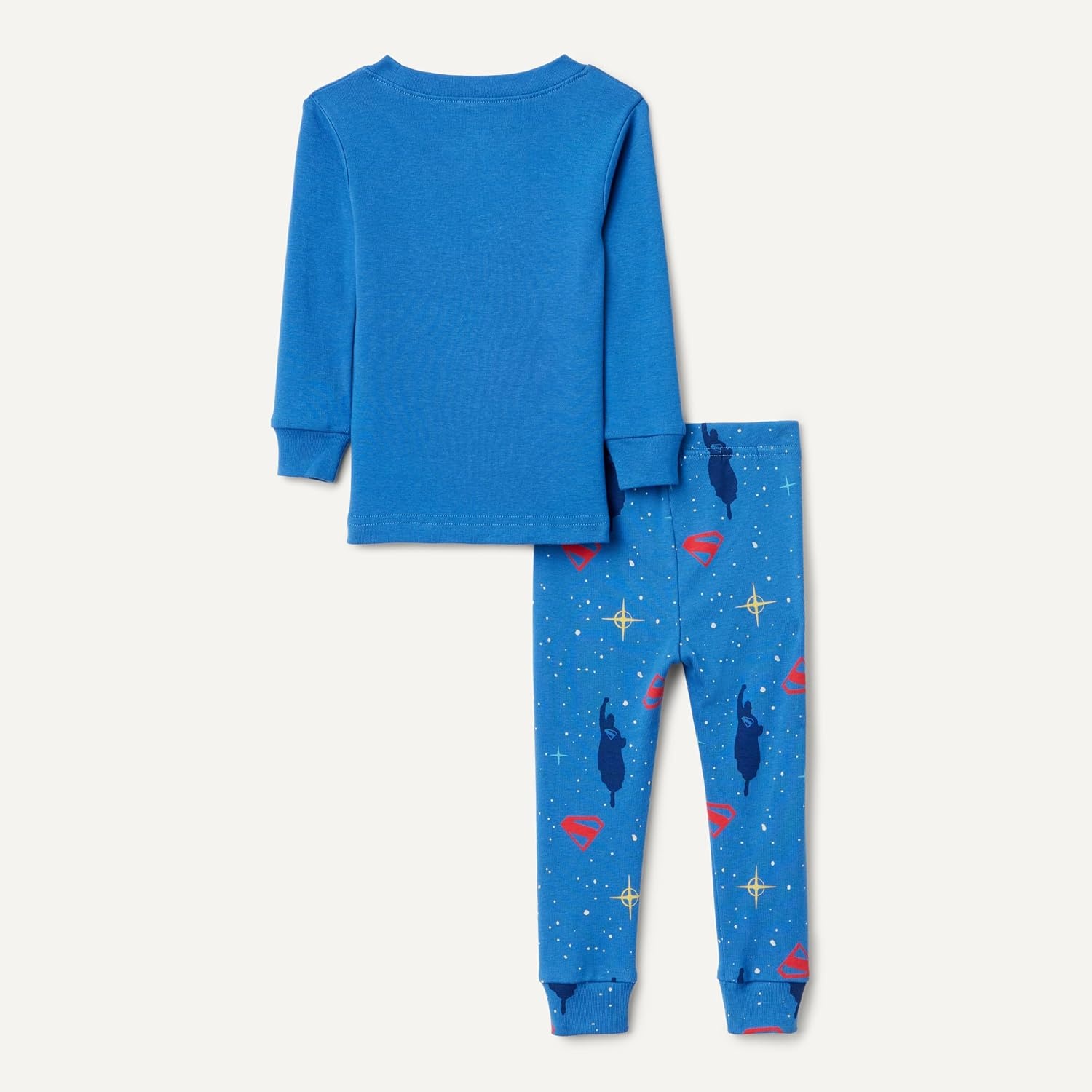 image:imageAmazon Essentials Babies Toddlers and Boys SnugFit Cotton Rib Pajama Sleepwear Sets MultipacksSuperman Krypto