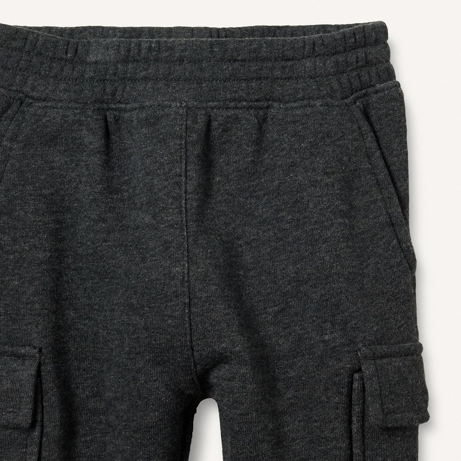 image:imageAmazon Essentials Baby Boys Cargo JoggersBeigeCharcoal
