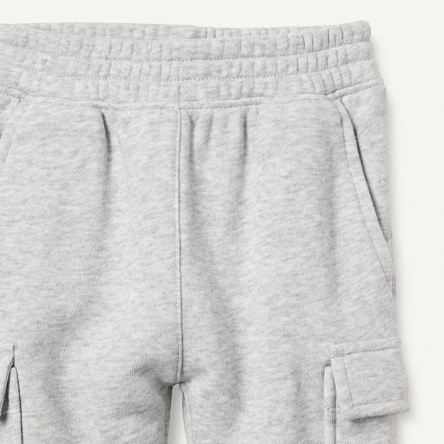 image:imageAmazon Essentials Baby Boys Cargo JoggersGrey HeatherPurple Tigers