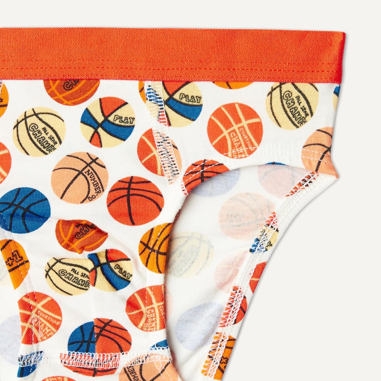 image:imageAmazon Essentials Boys Cotton Jersey Brief UnderwearBalls Dogs Stripes