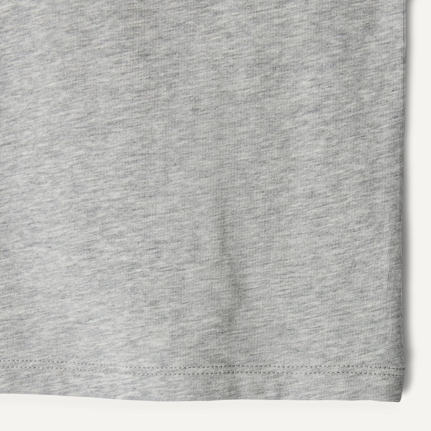 image:imageAmazon Essentials Boys Cotton Jersey Crew Neck UndershirtLight Grey Heather White