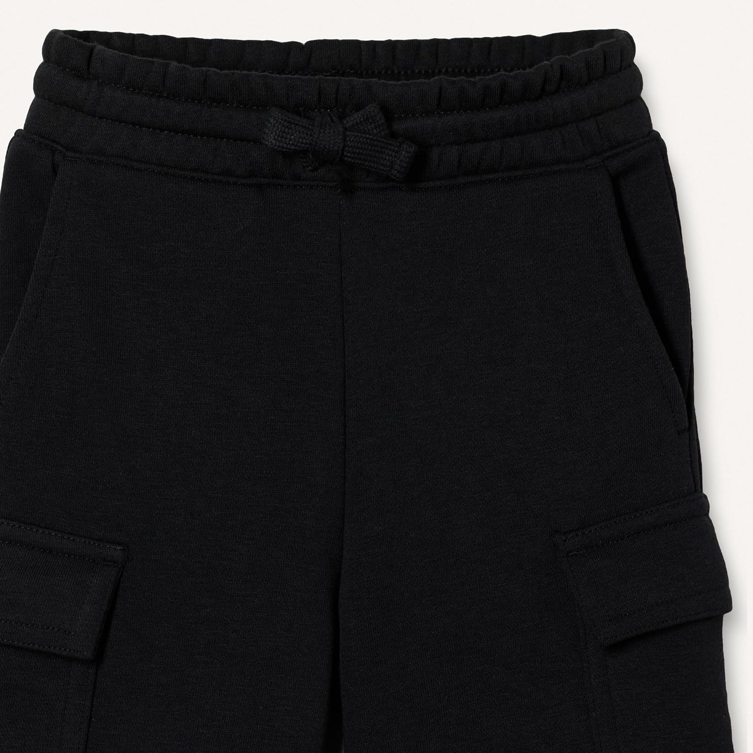 image:imageAmazon Essentials Boys French Terry Cargo Sweat Shorts LoungeBlack