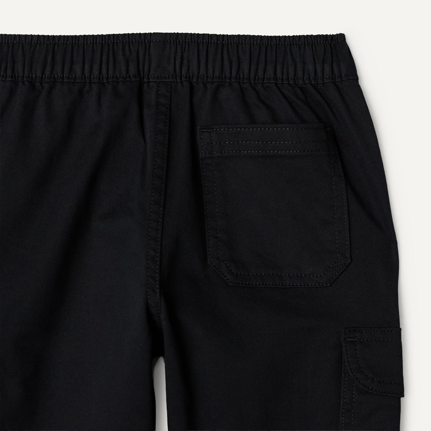 image:imageAmazon Essentials Boys Pull on Cargo PantsBlack
