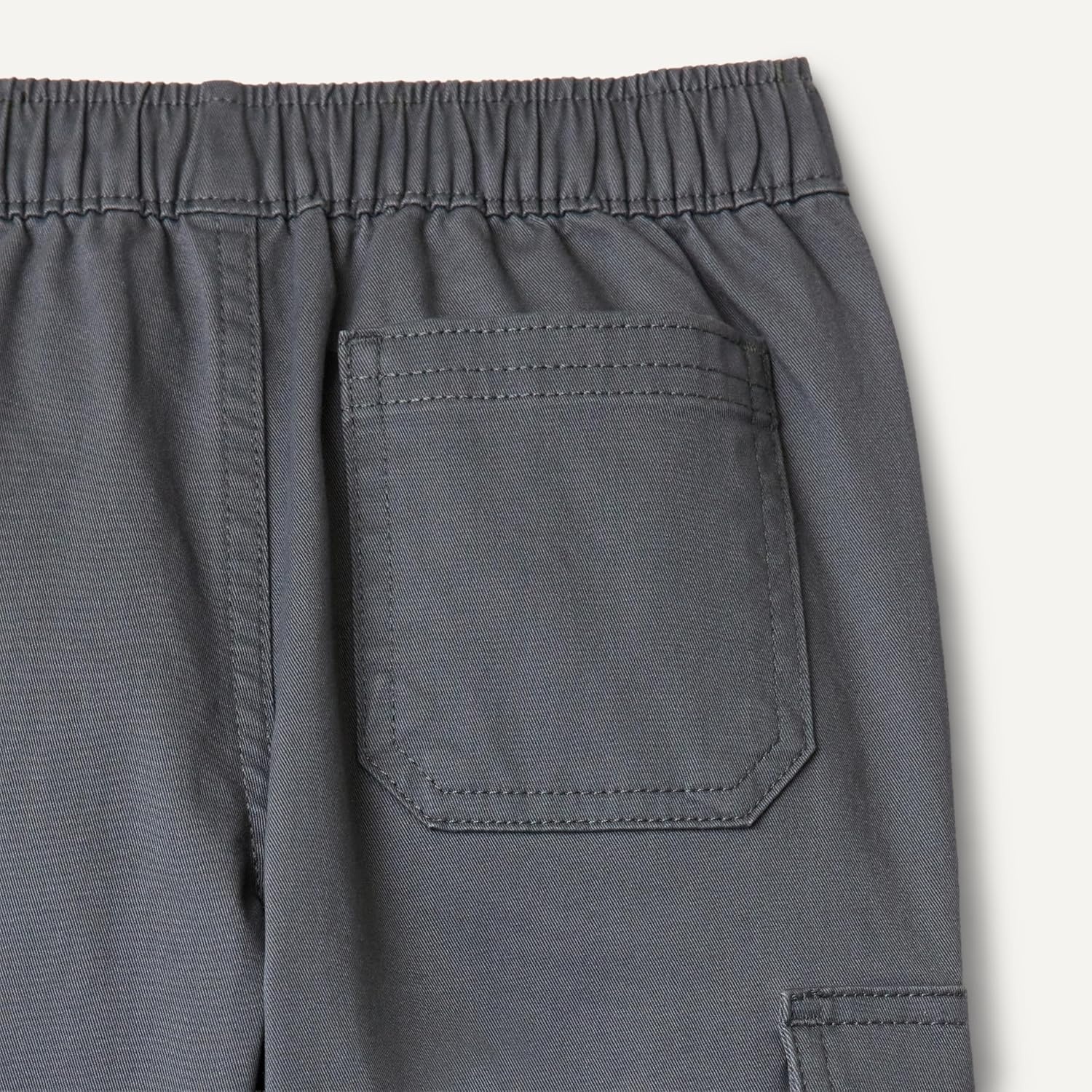 image:imageAmazon Essentials Boys Pull on Cargo PantsIron Grey
