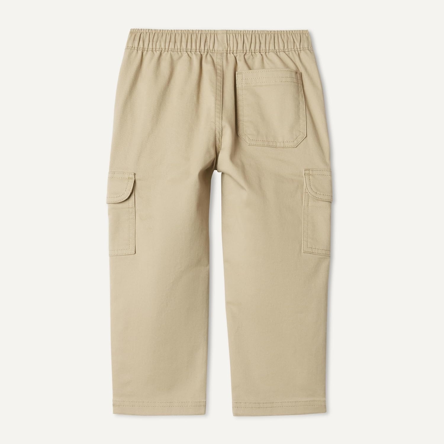 image:imageAmazon Essentials Boys Pull on Cargo PantsKhaki Tan
