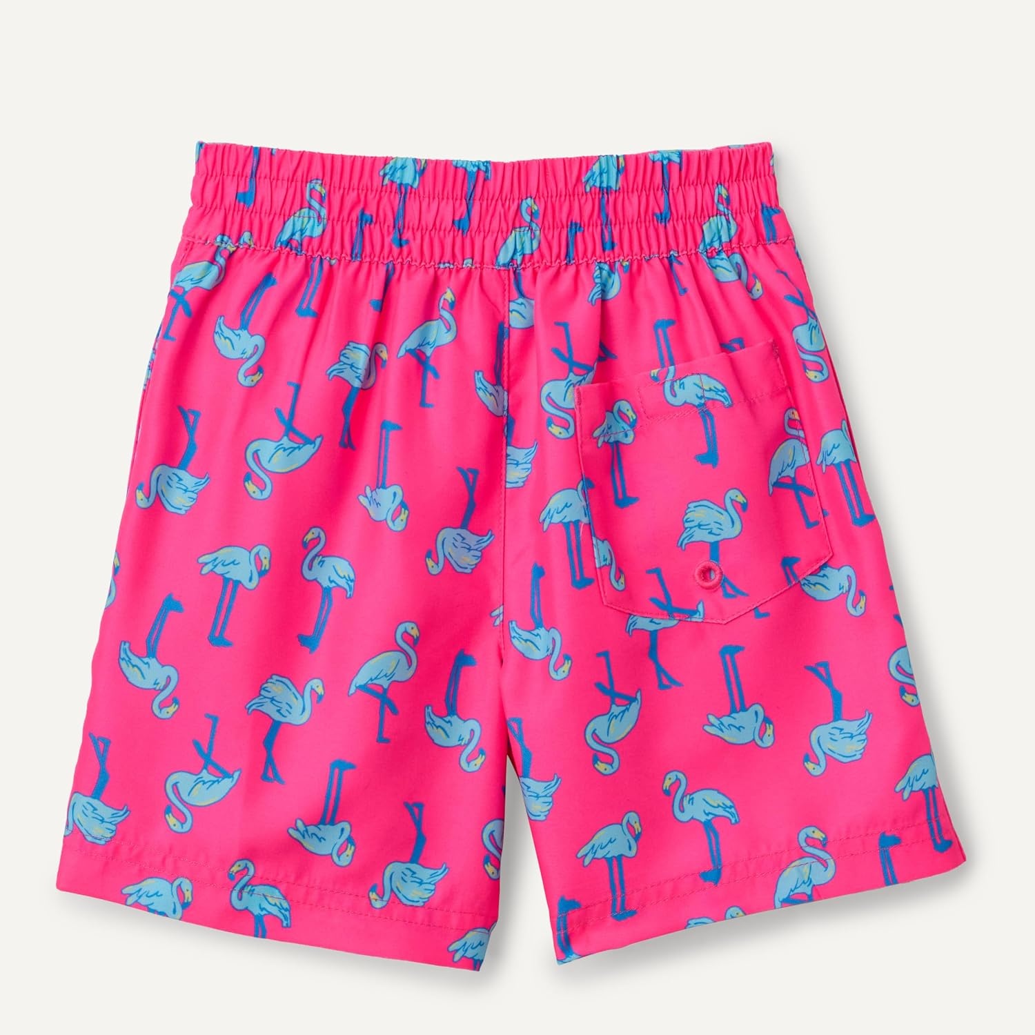 image:imageAmazon Essentials Boys Quick Dry Swimming Board Shorts Swim TrunksBright Pink Flamingo