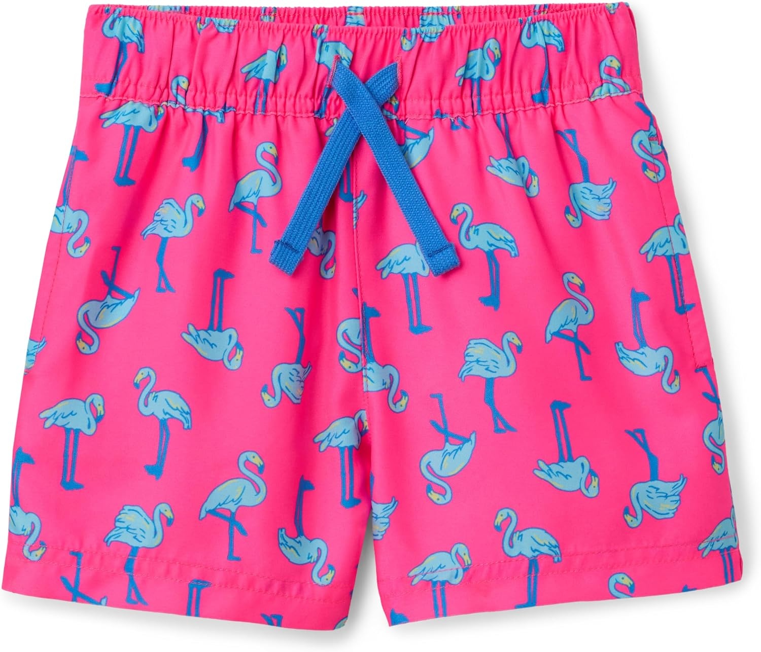 image:imageAmazon Essentials Boys Quick Dry Swimming Board Shorts Swim TrunksBright Pink Flamingo