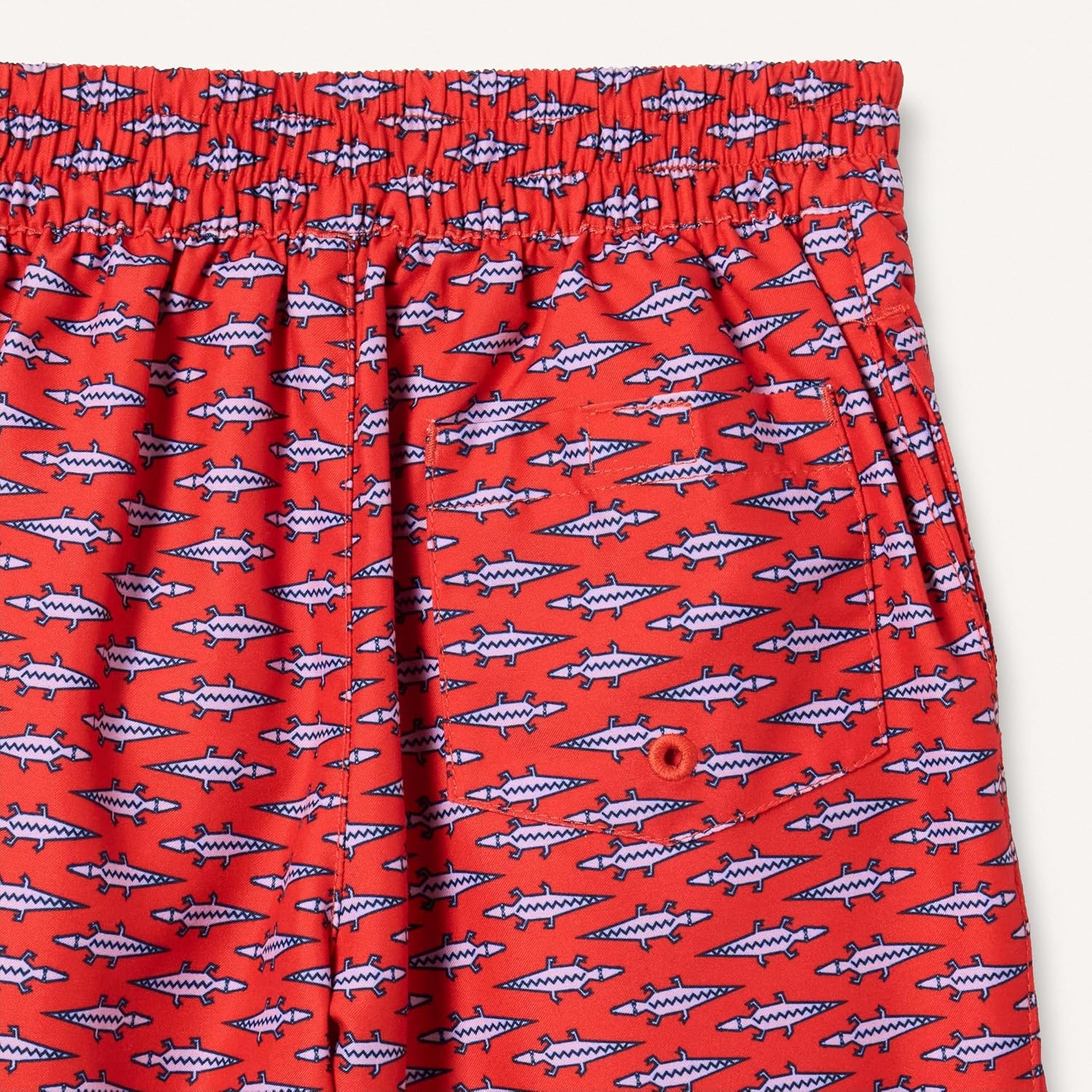 image:imageAmazon Essentials Boys Quick Dry Swimming Board Shorts Swim TrunksLilac Red Crocodiles