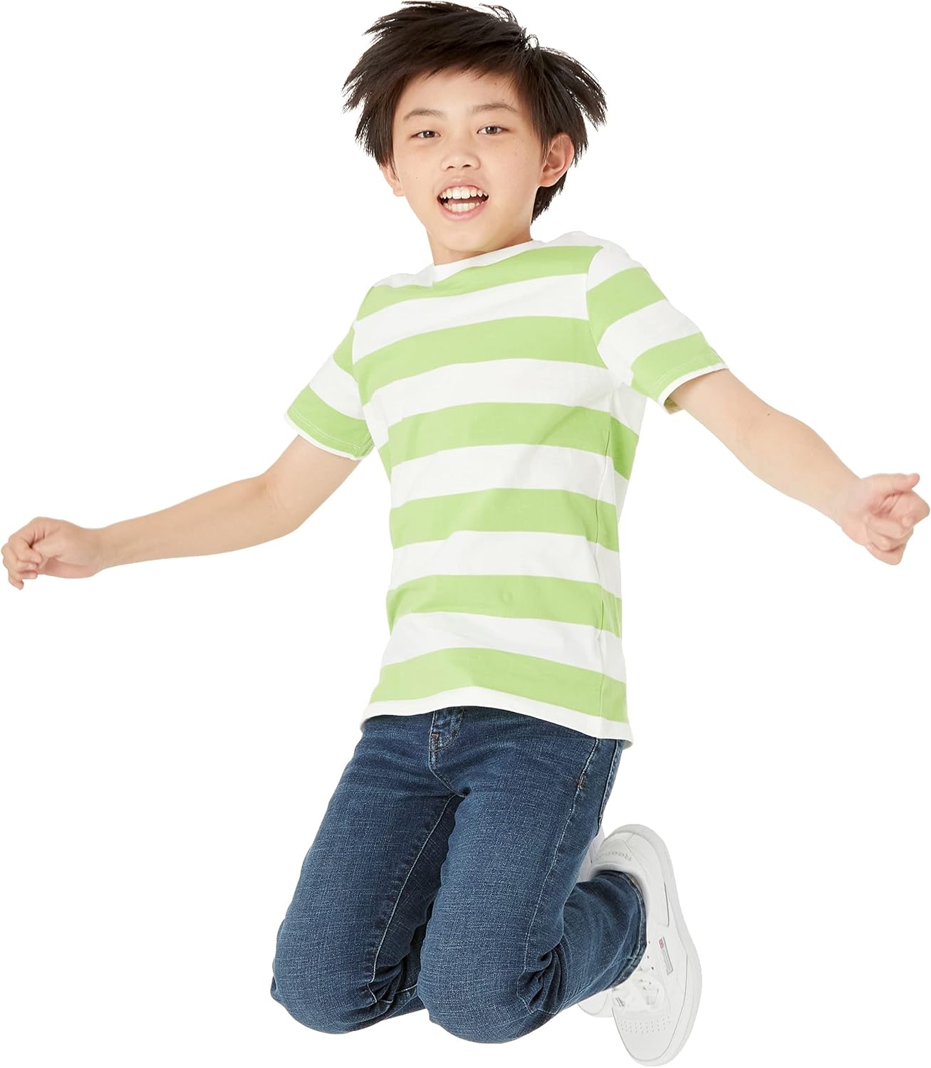 image:imageAmazon Essentials Boys Regular StraightFit JeansDark Wash