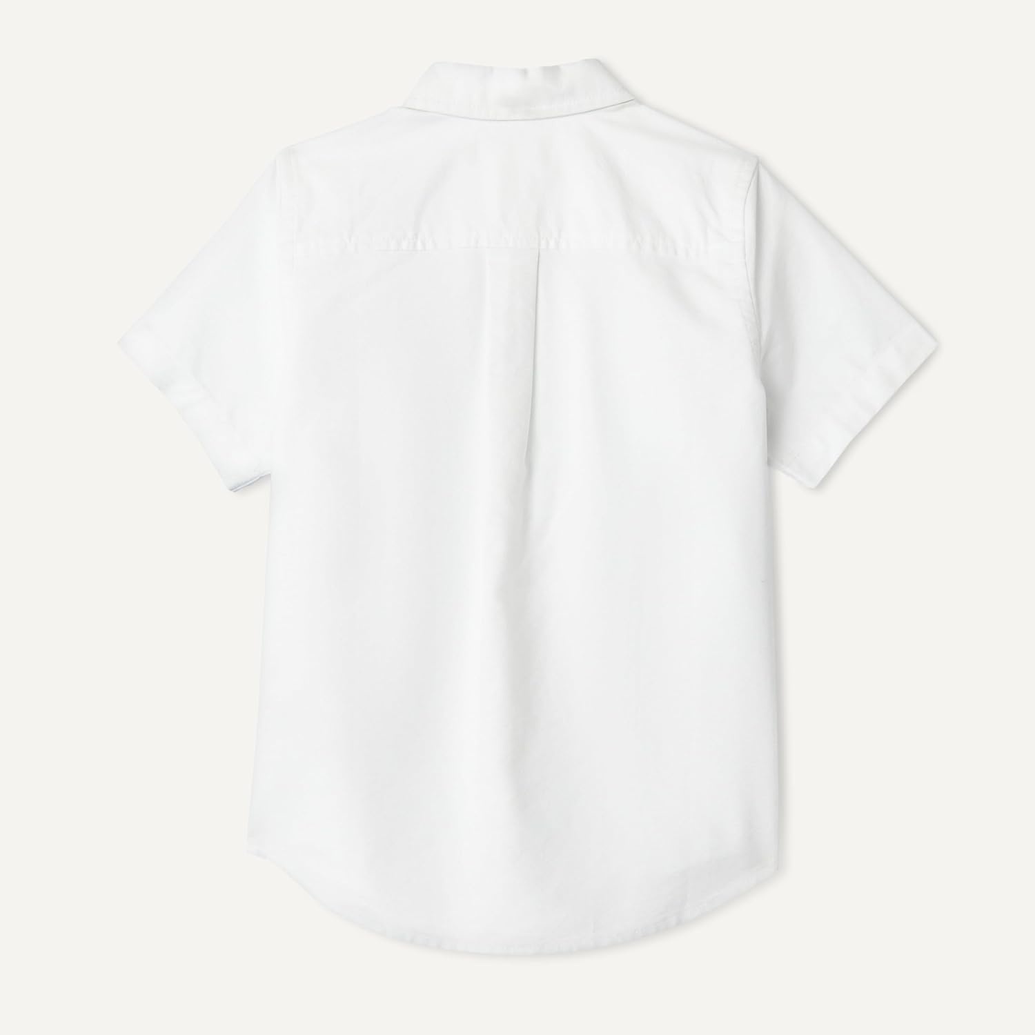 image:imageAmazon Essentials Boys Short Sleeve Oxford ShirtWhite