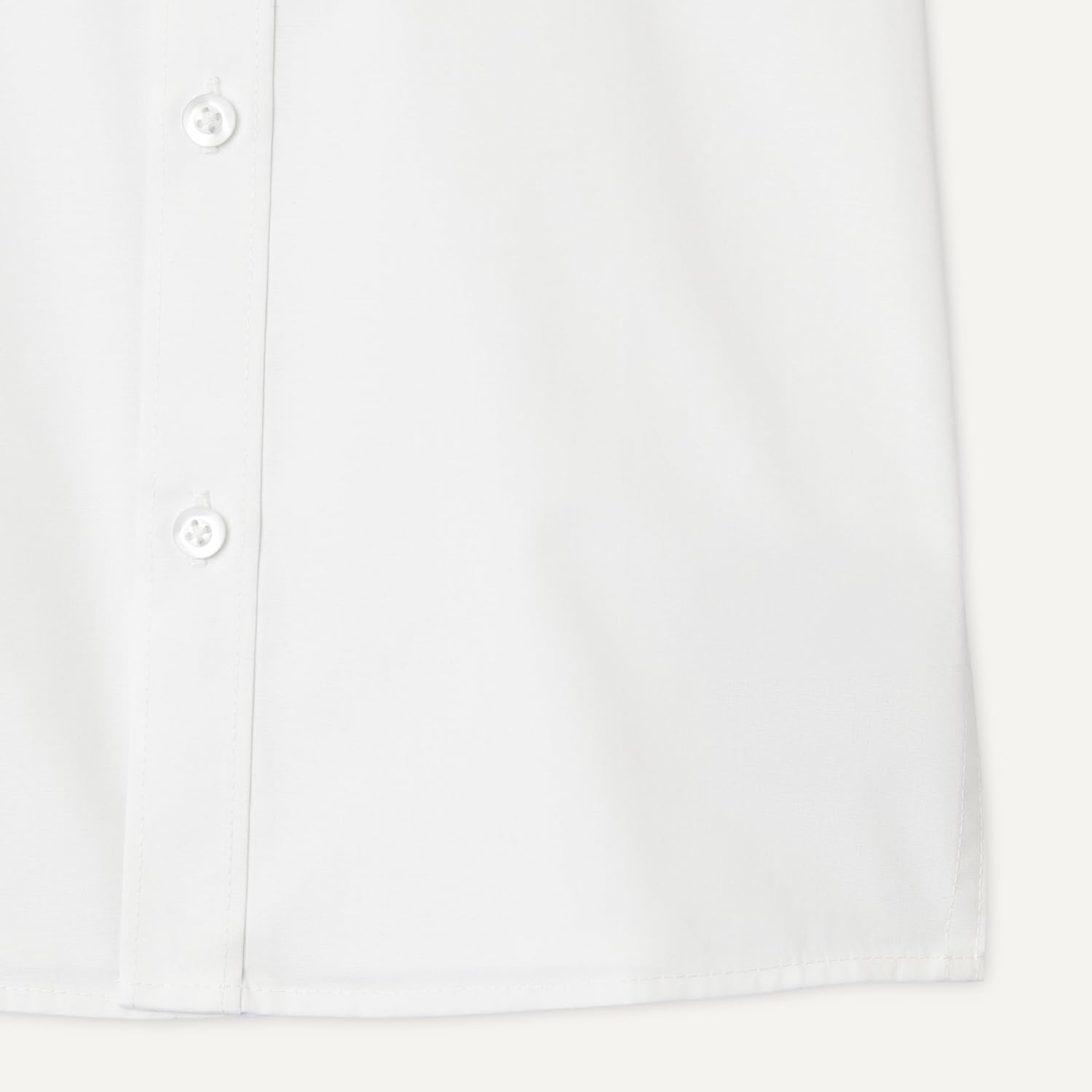 image:imageAmazon Essentials Boys Short Sleeve Poplin ShirtBright White