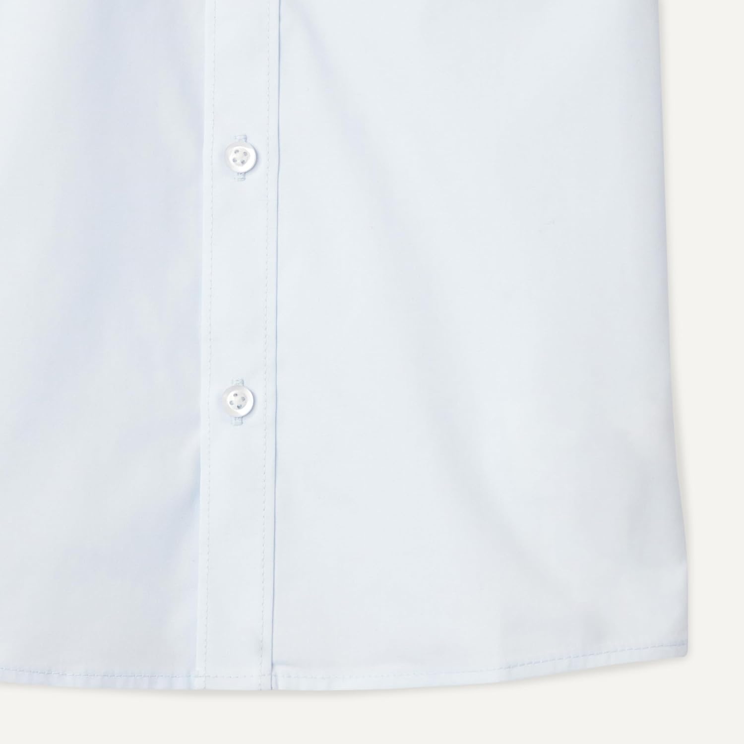 image:imageAmazon Essentials Boys Short Sleeve Poplin ShirtLight Blue