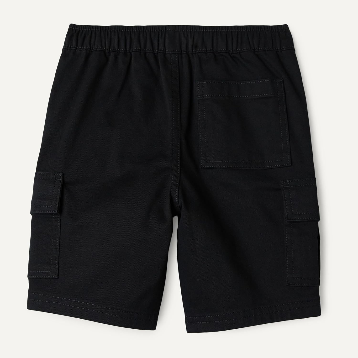 image:imageAmazon Essentials Boys Stretch Pull On Cargo ShortsBlack