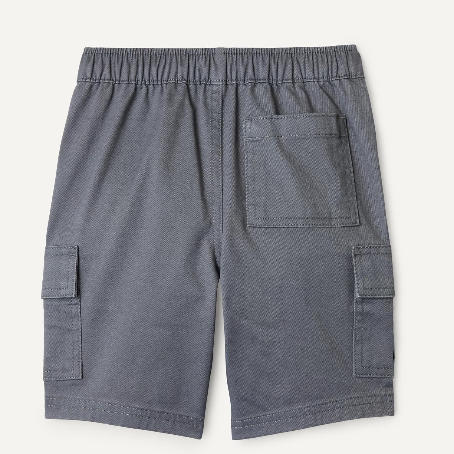 image:imageAmazon Essentials Boys Stretch Pull On Cargo ShortsIron Grey