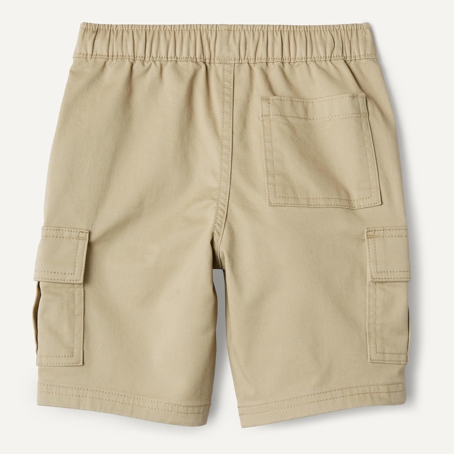 image:imageAmazon Essentials Boys Stretch Pull On Cargo ShortsKhaki Tan