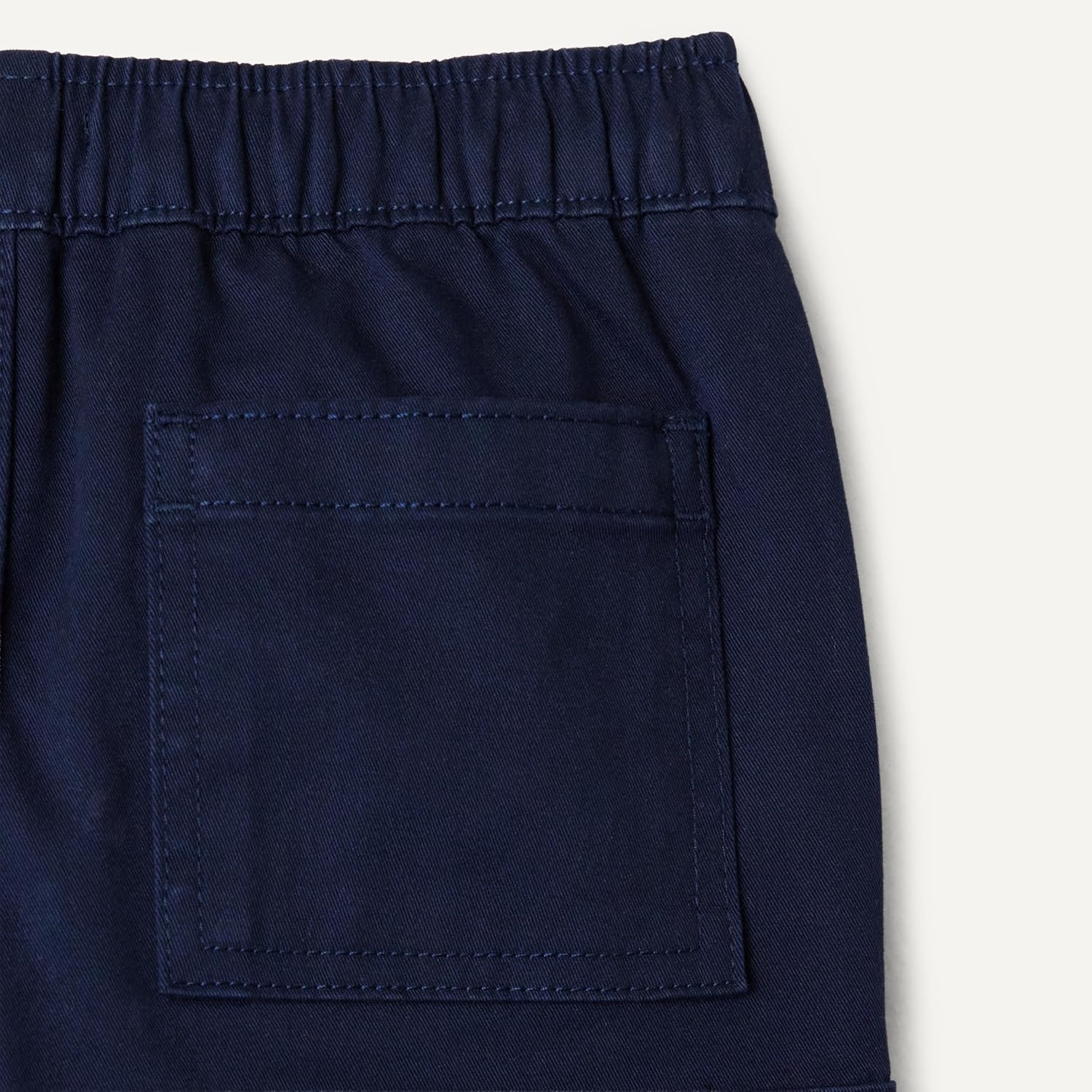 image:imageAmazon Essentials Boys Stretch Pull On Cargo ShortsNavy