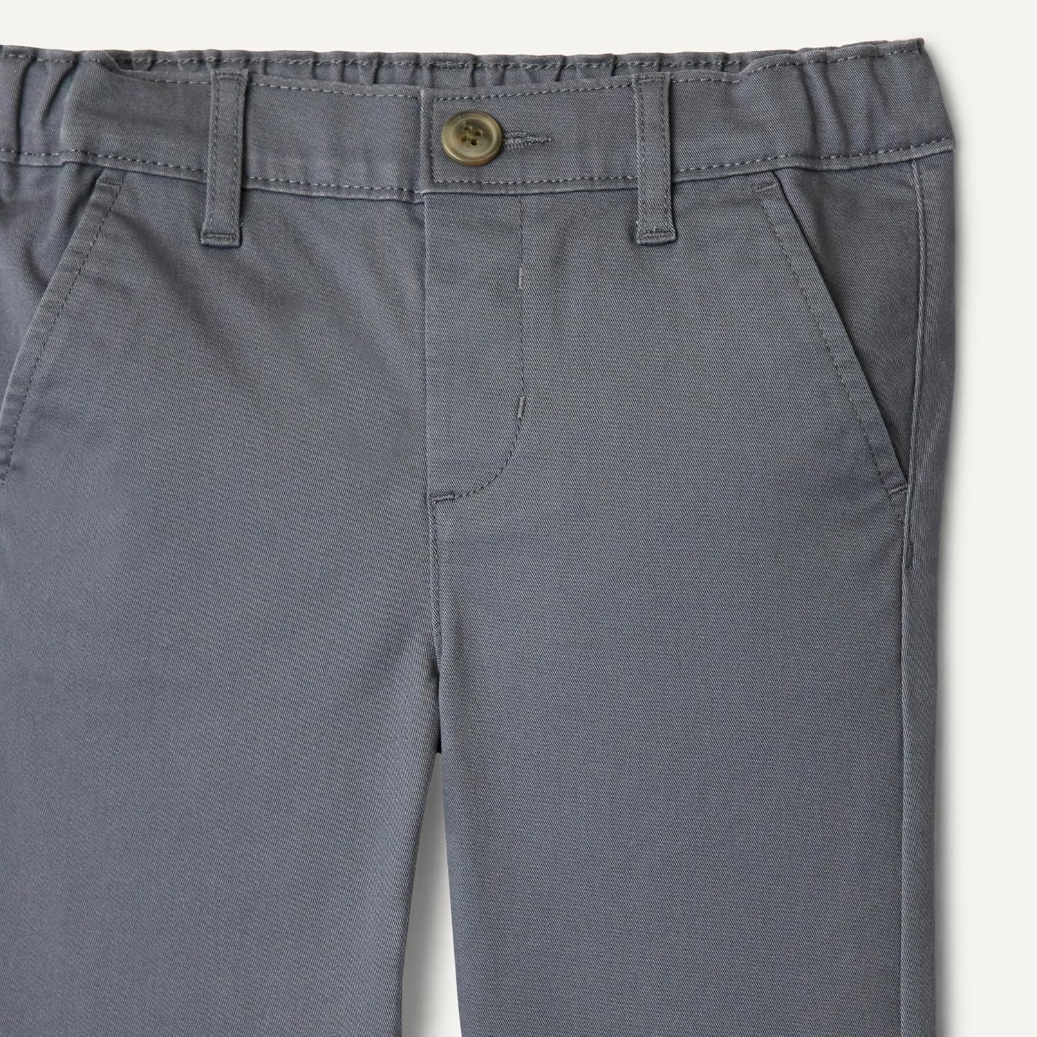 image:imageAmazon Essentials Boys Stretch Skinny Fit Chino PantsIron Grey
