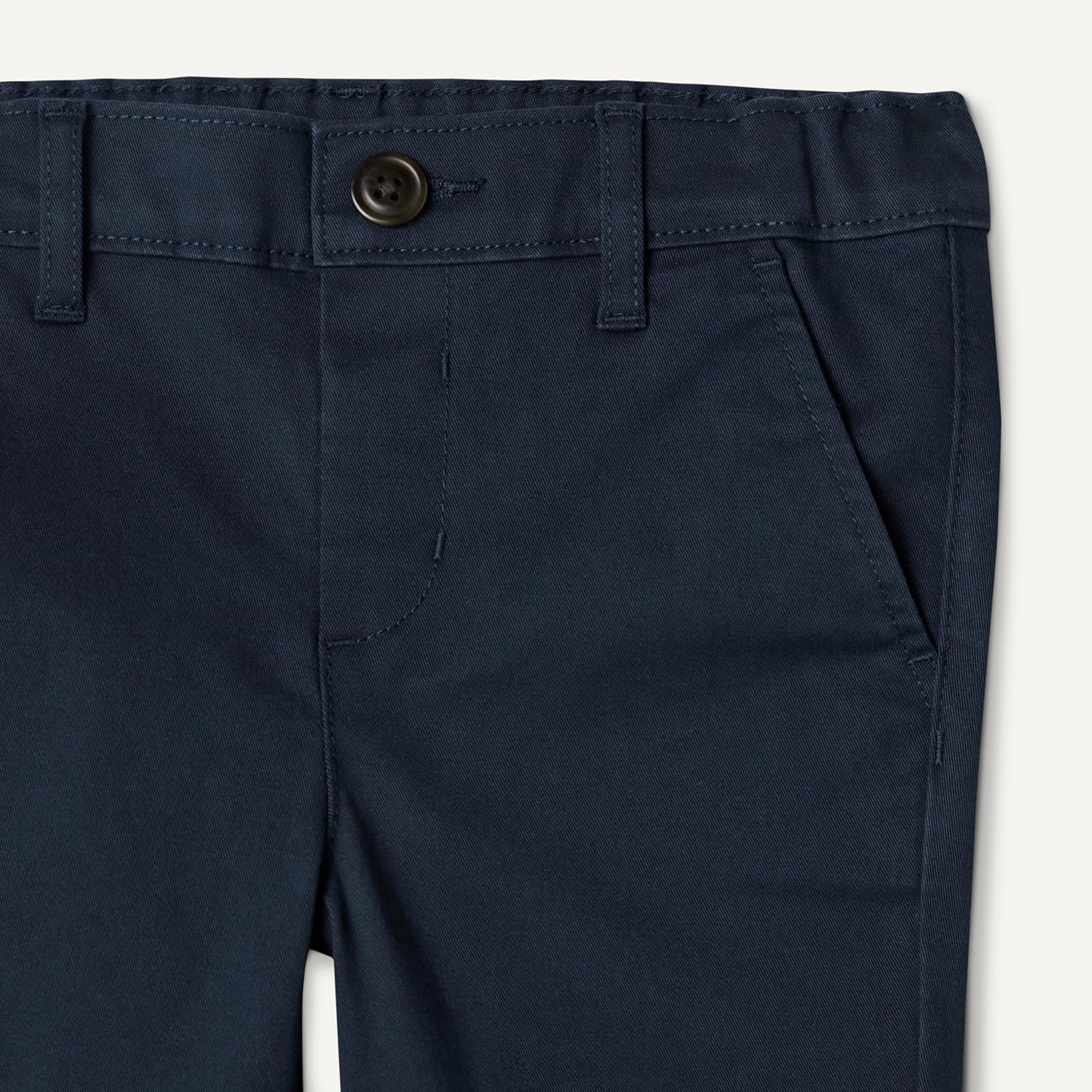 image:imageAmazon Essentials Boys Stretch Skinny Fit Chino PantsNavy