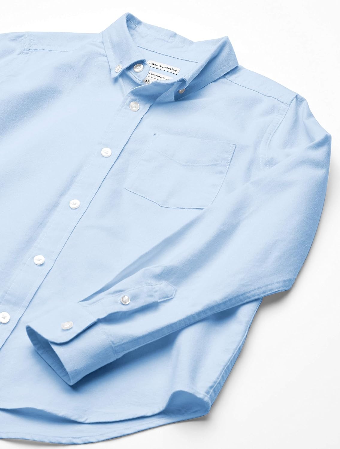 image:imageAmazon Essentials Boys Uniform Classic Fit LongSleeve Woven Oxford Shirt