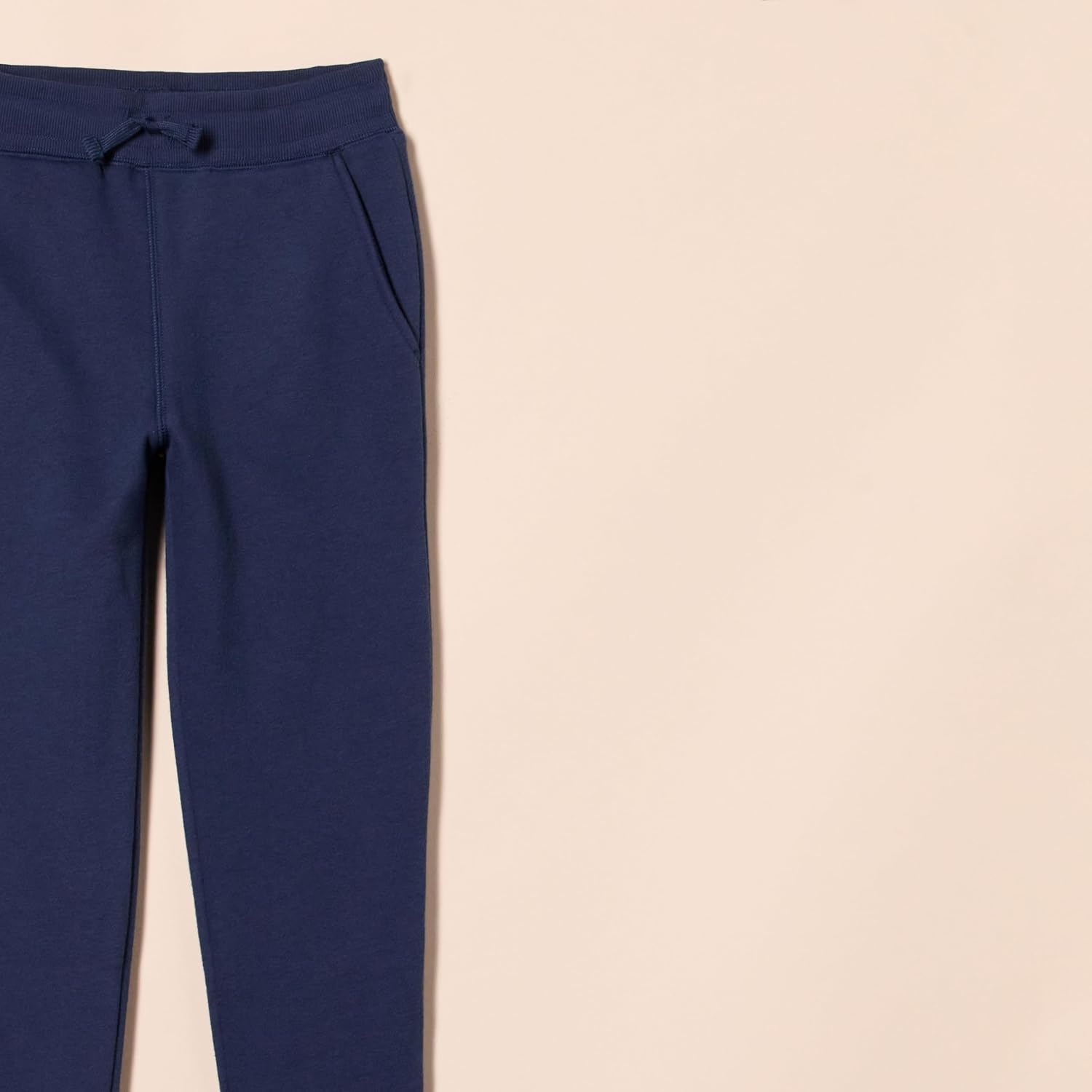 image:imageAmazon Essentials Boys and Toddlers Fleece Jogger Sweatpants with Elastic Waist and Drawstring Multipacks2pack Navy