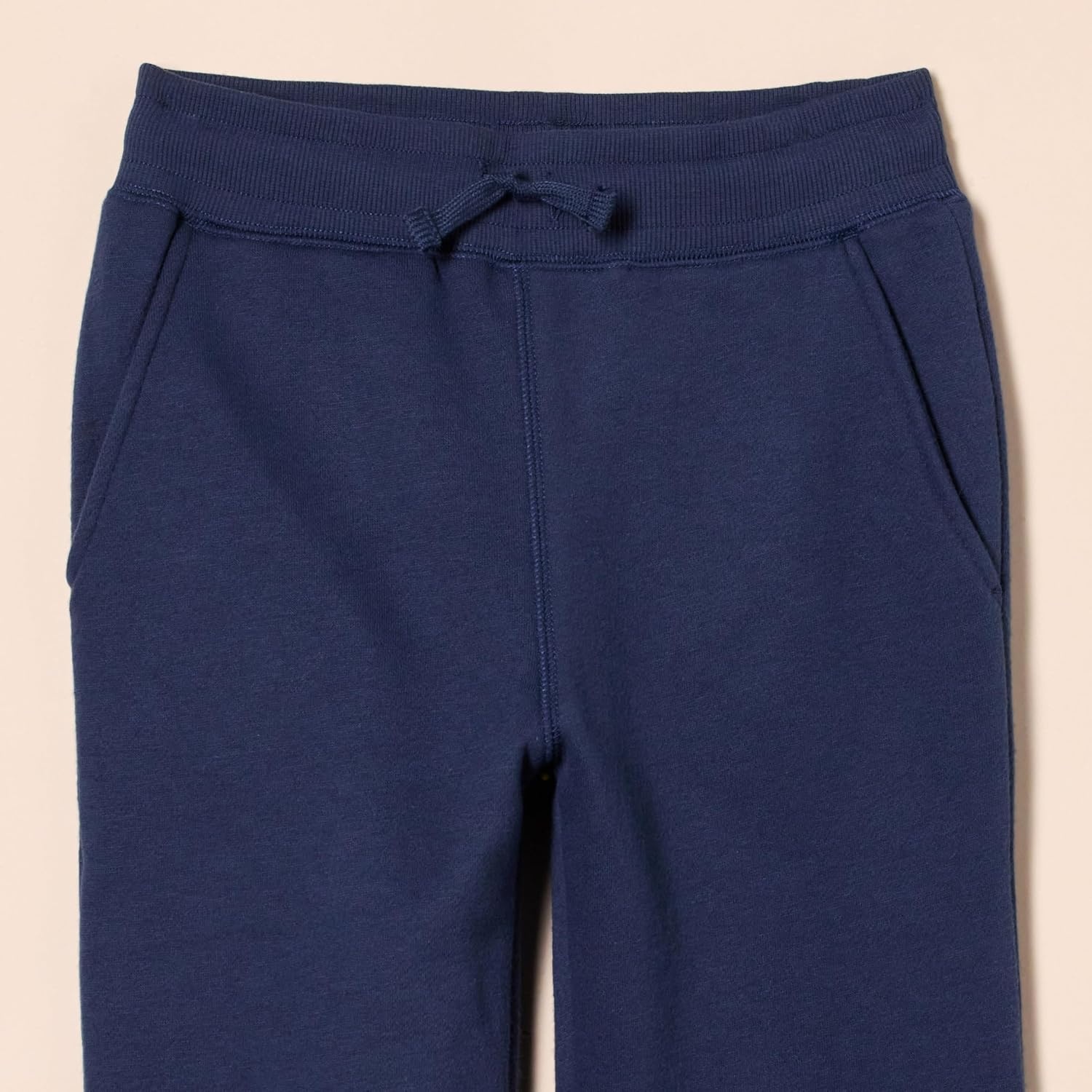 image:imageAmazon Essentials Boys and Toddlers Fleece Jogger Sweatpants with Elastic Waist and Drawstring Multipacks2pack Navy