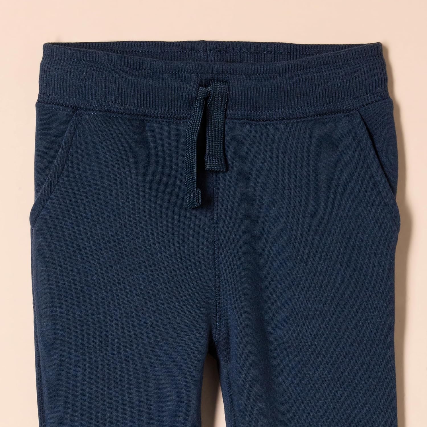 image:imageAmazon Essentials Boys and Toddlers Fleece Jogger Sweatpants with Elastic Waist and Drawstring MultipacksNavy