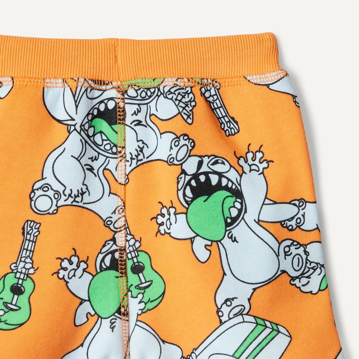 image:imageAmazon Essentials Boys and Toddlers French Terry Knit Shorts Pack of 3Stitch
