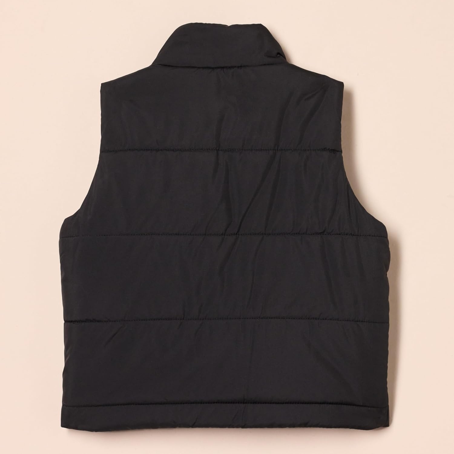 image:imageAmazon Essentials Boys and Toddlers Heavyweight Full Zip Outerwear Puffer VestBlack