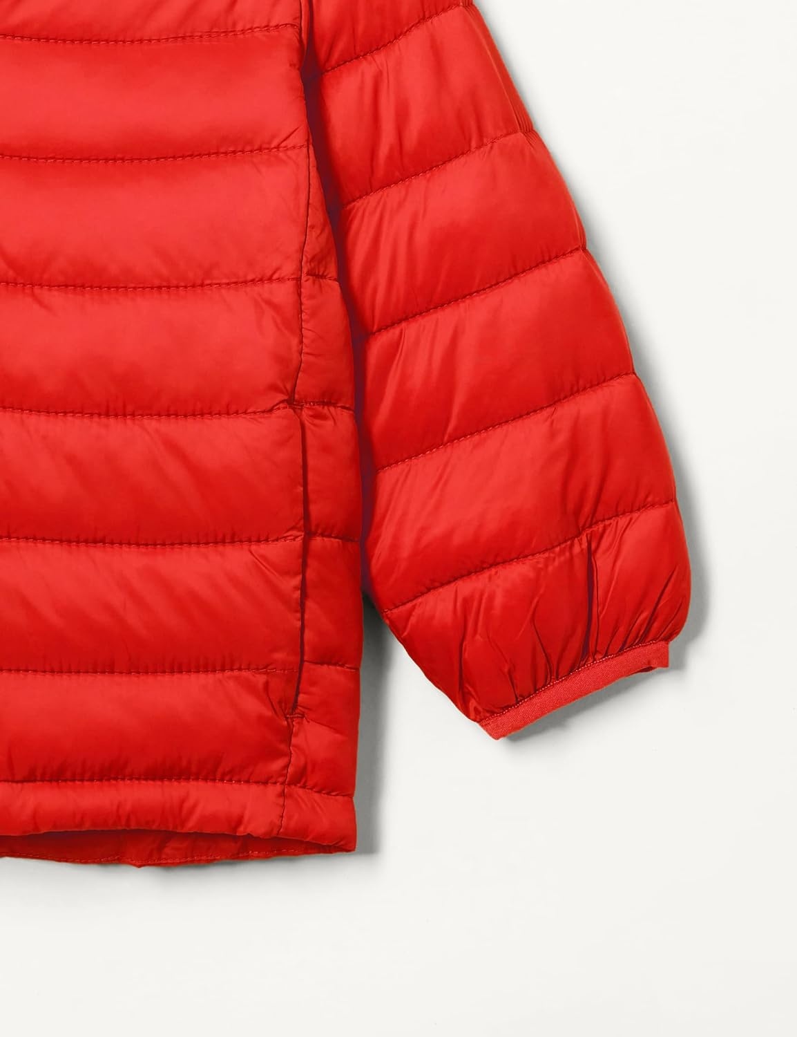 image:imageAmazon Essentials Boys and Toddlers Lightweight WaterResistant Packable Hooded Insulated Puffer JacketRed