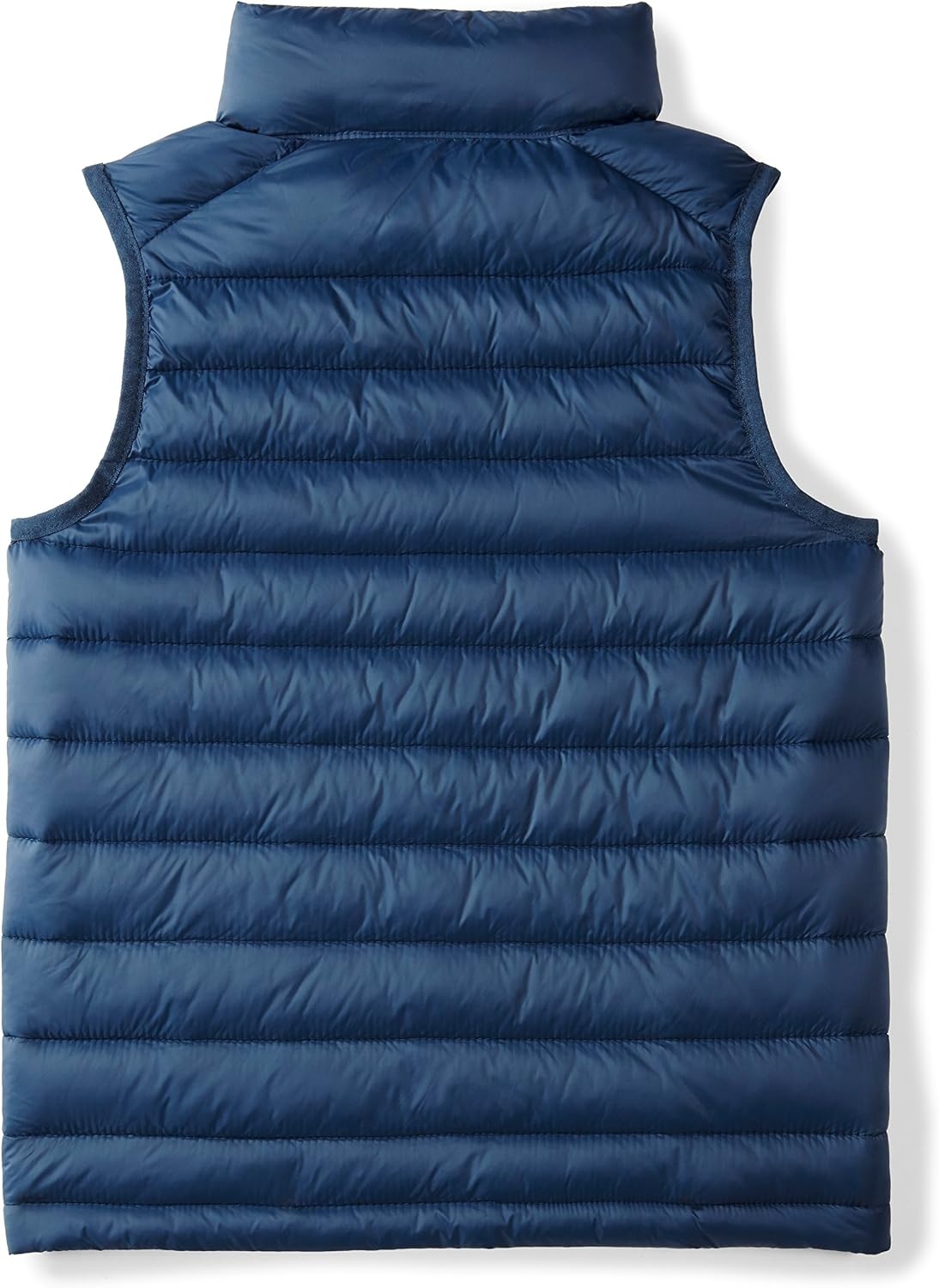 image:imageAmazon Essentials Boys and Toddlers Lightweight WaterResistant Packable Hooded Puffer VestNavy