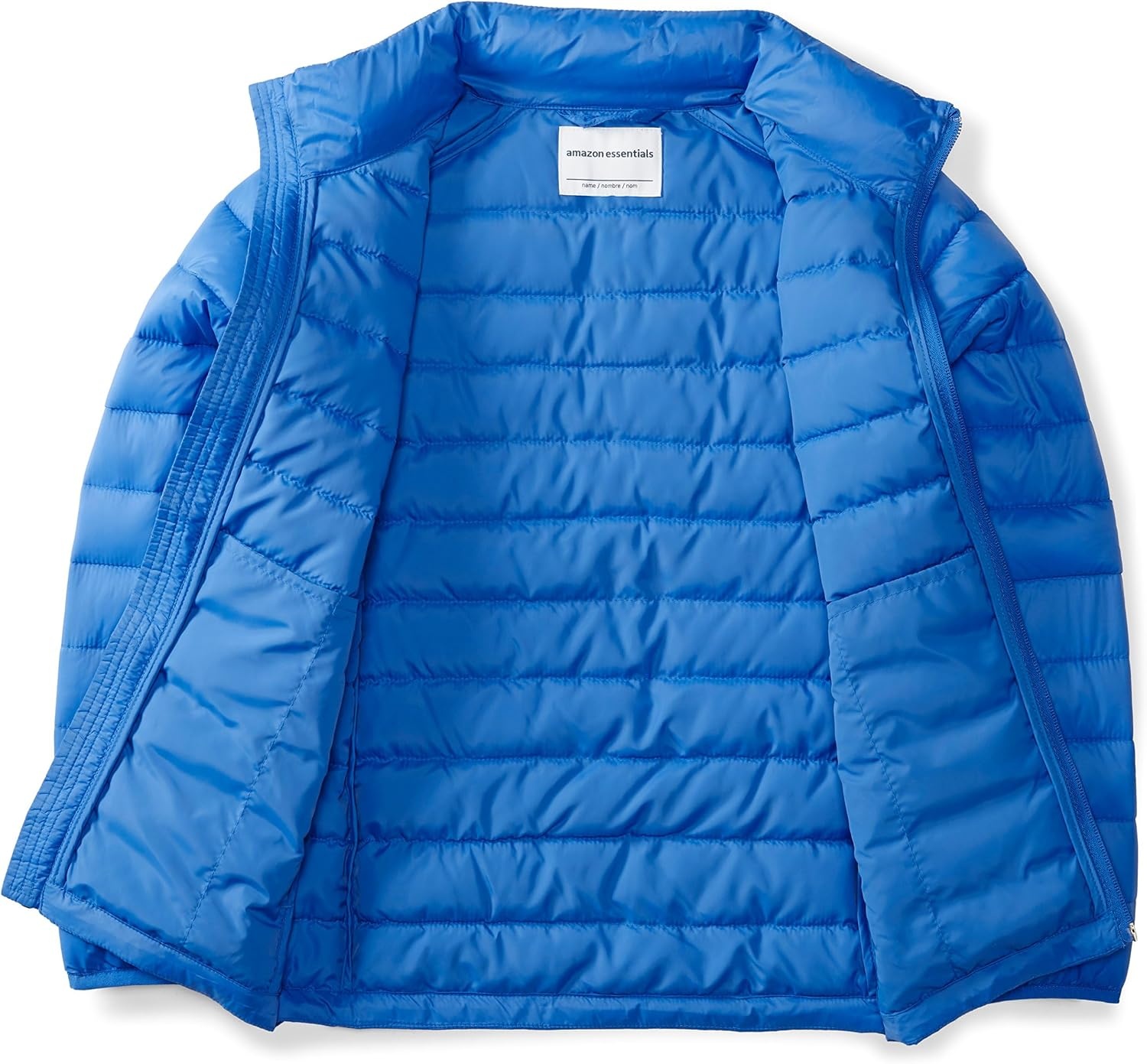 image:imageAmazon Essentials Boys and Toddlers Lightweight WaterResistant Packable Puffer JacketBlue