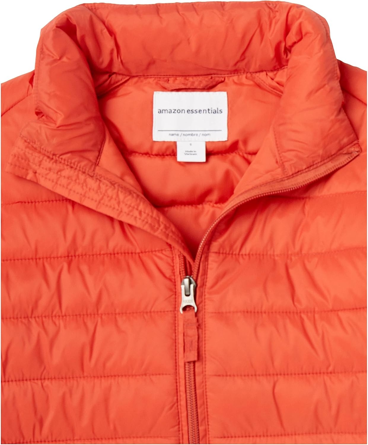 image:imageAmazon Essentials Boys and Toddlers Lightweight WaterResistant Packable Puffer JacketBurnt Orange