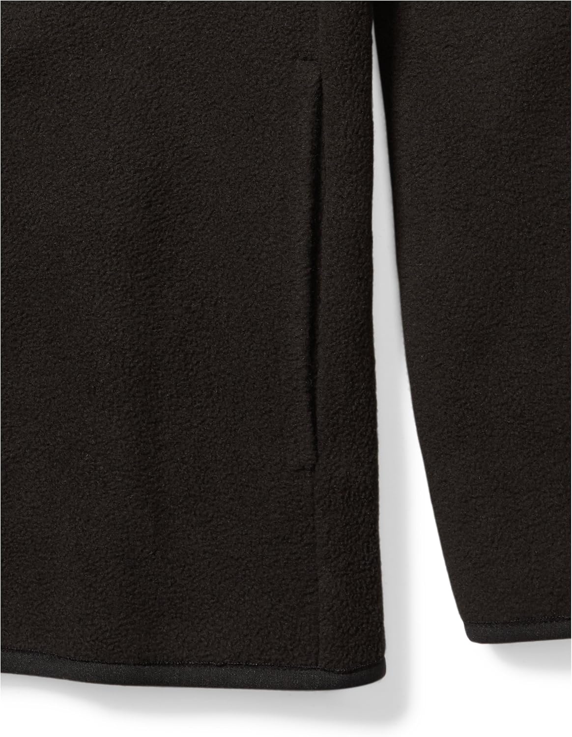 image:imageAmazon Essentials Boys and Toddlers Long Sleeve Polar Fleece FullZip Mock Jacket InsulatedBlack