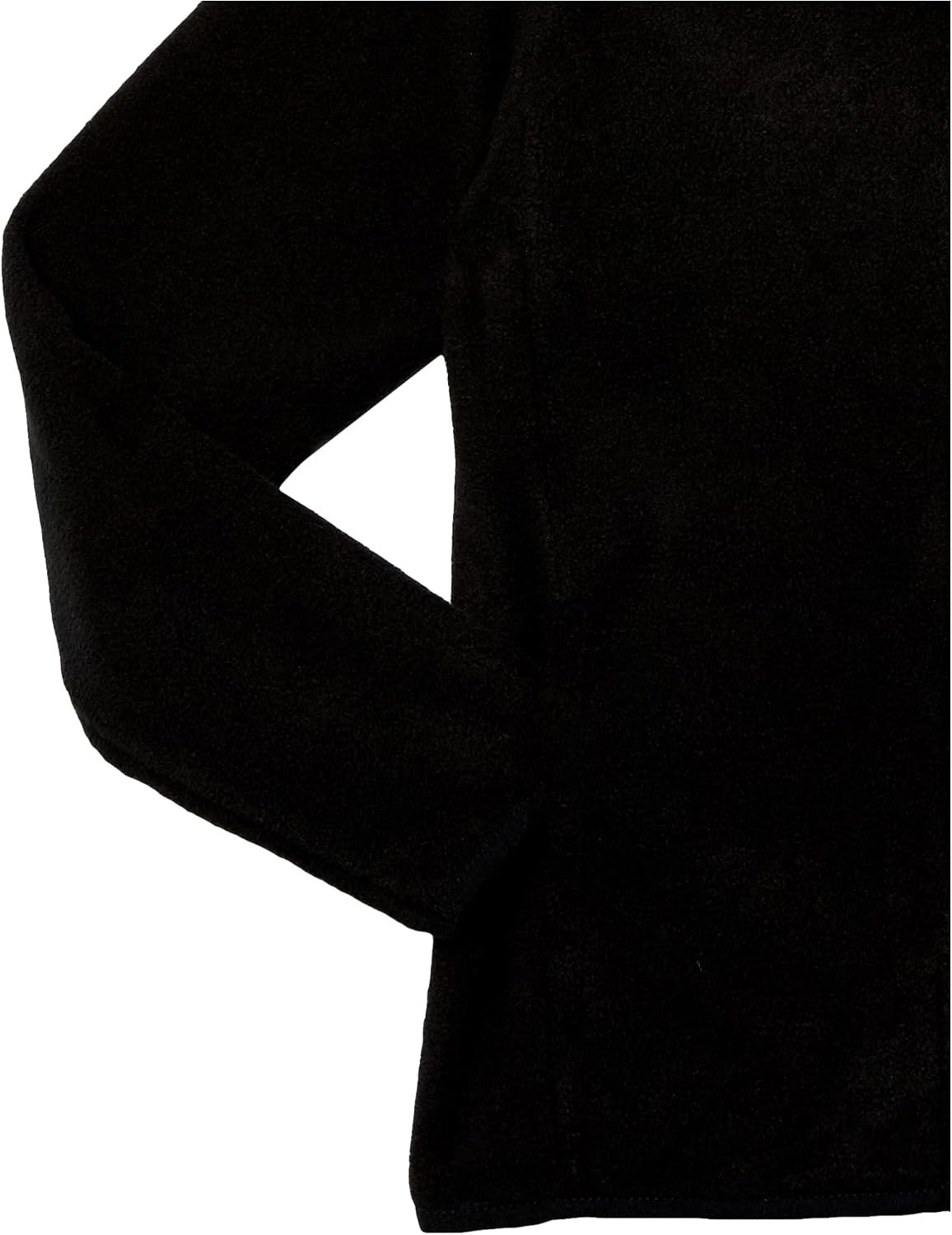 image:imageAmazon Essentials Boys and Toddlers Long Sleeve Polar Fleece FullZip Mock Jacket InsulatedBlack Suede