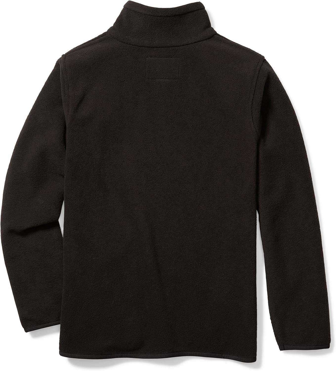 image:imageAmazon Essentials Boys and Toddlers Long Sleeve Polar Fleece FullZip Mock Jacket InsulatedBlack Suede