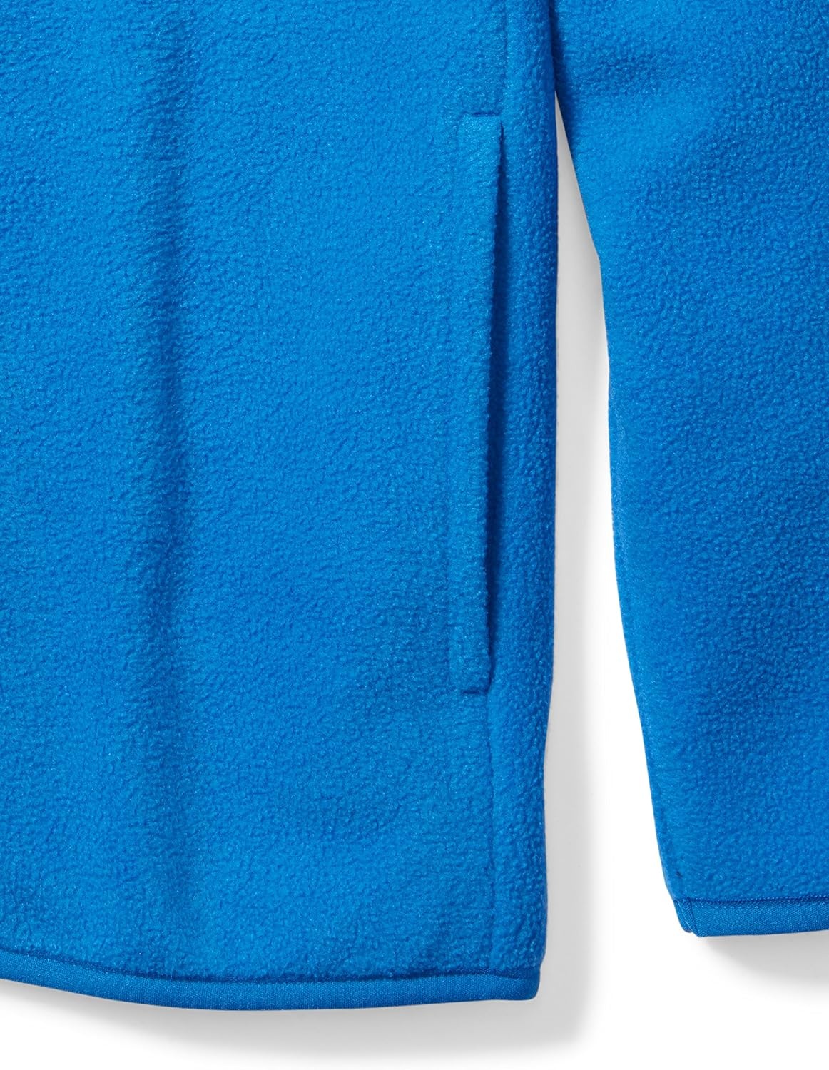 image:imageAmazon Essentials Boys and Toddlers Long Sleeve Polar Fleece FullZip Mock Jacket InsulatedBlue