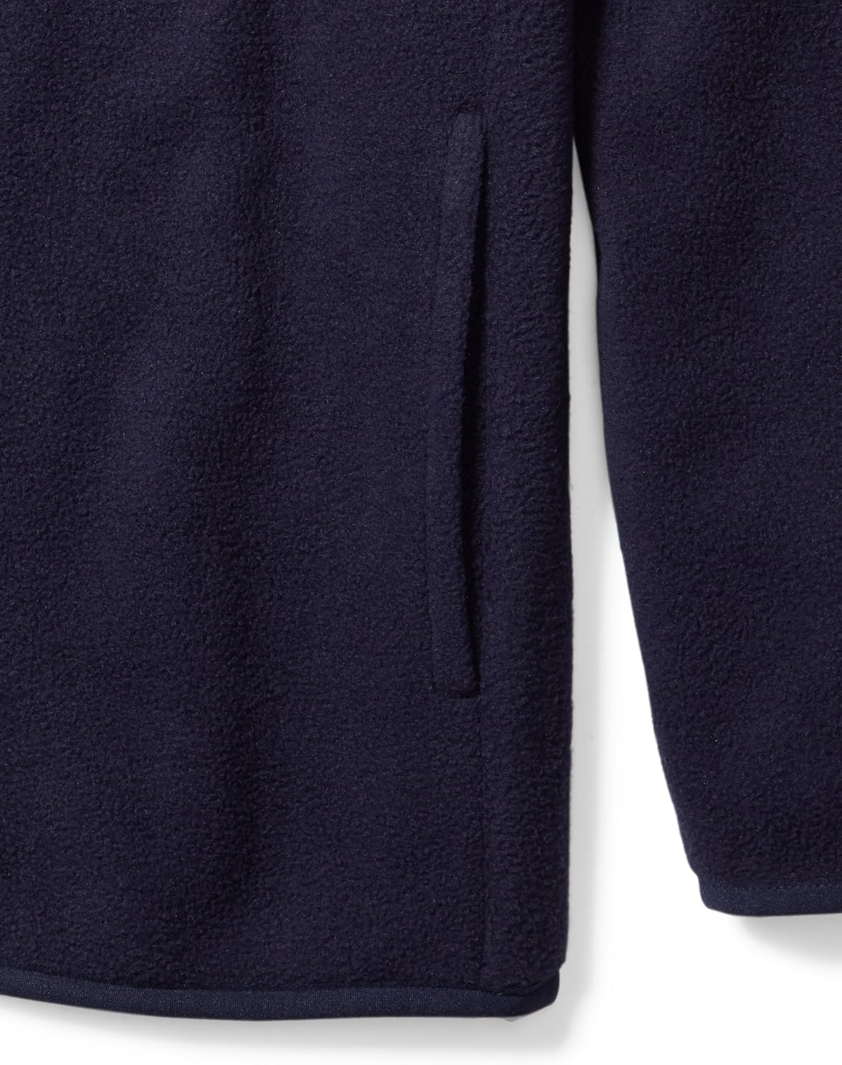 image:imageAmazon Essentials Boys and Toddlers Long Sleeve Polar Fleece FullZip Mock Jacket InsulatedNavy