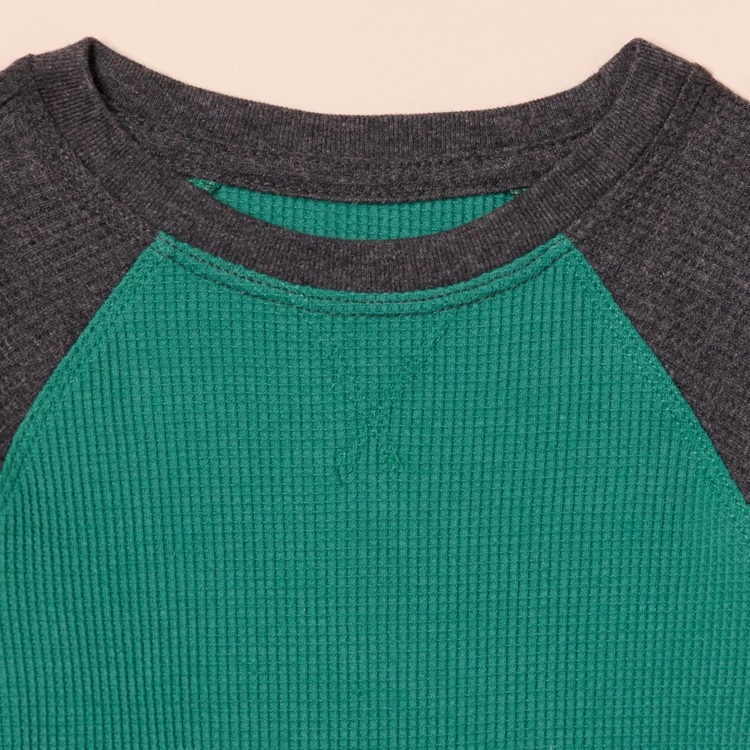 image:imageAmazon Essentials Boys and Toddlers LongSleeve Cotton Thermal TShirt Base Layer Pack of 33pack Mountains