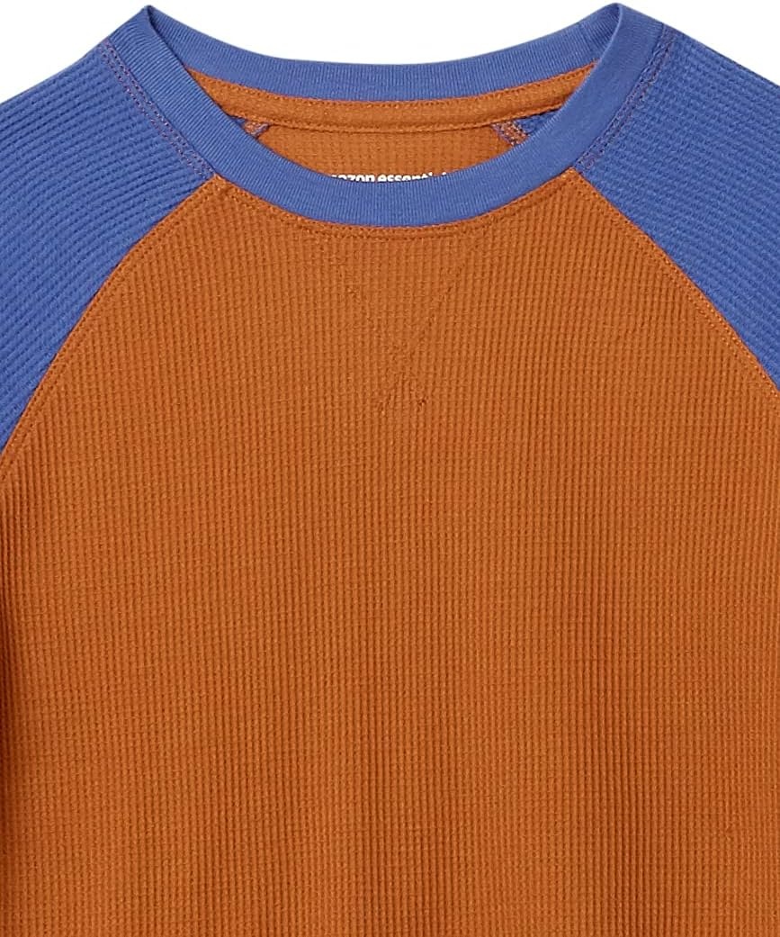 image:imageAmazon Essentials Boys and Toddlers LongSleeve Cotton Thermal TShirt Base Layer Pack of 33pack Multi Camo