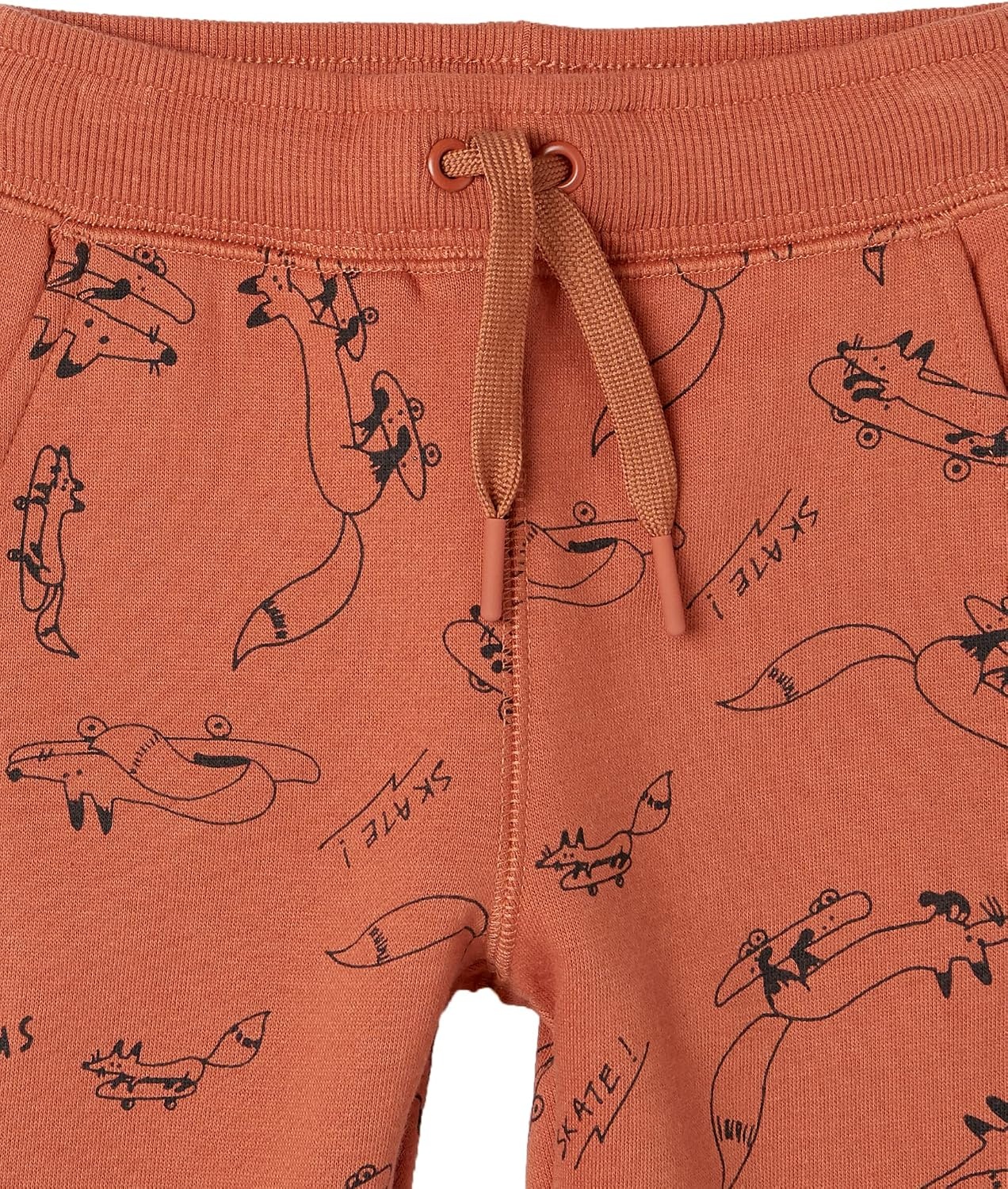 image:imageAmazon Essentials Boys and Toddlers LongSleeve Outfit Set Pack of 4BlackGreyRust Skate Fox