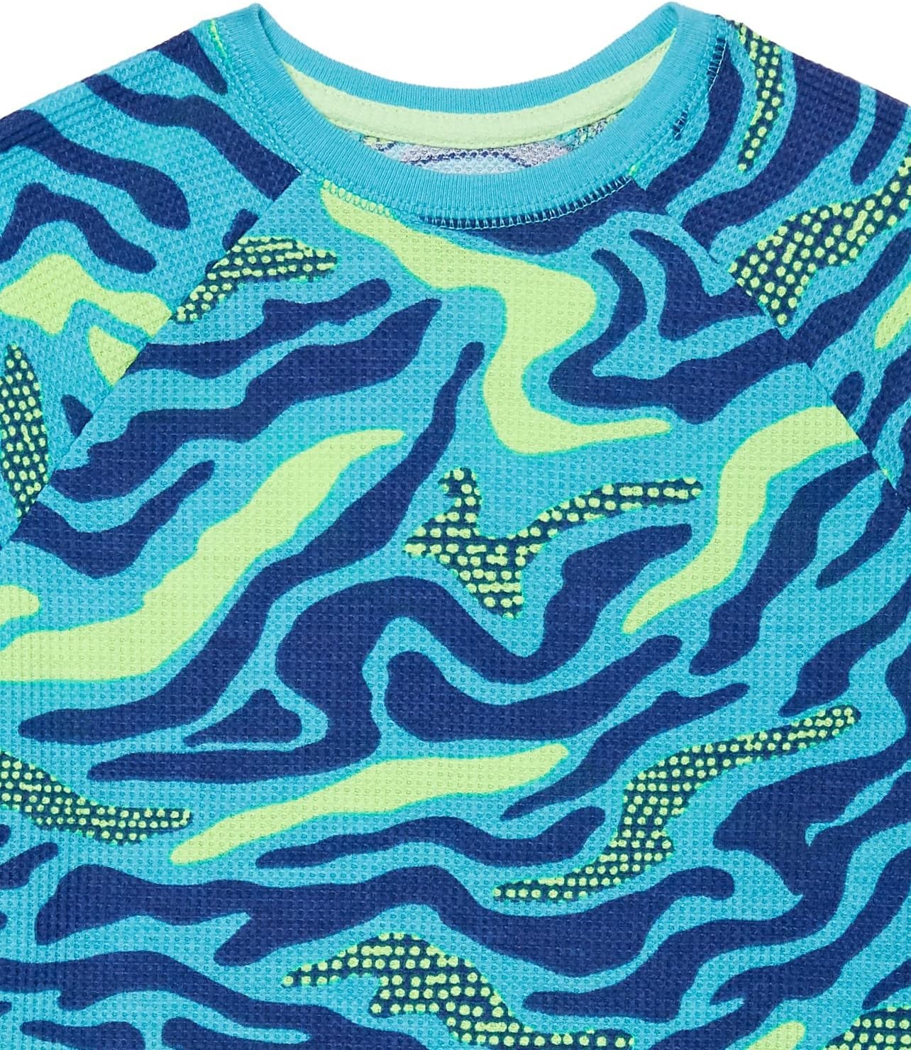 image:imageAmazon Essentials Boys and Toddlers LongSleeve Thermal TShirt Tops Previously Spotted Zebra Pack of 3