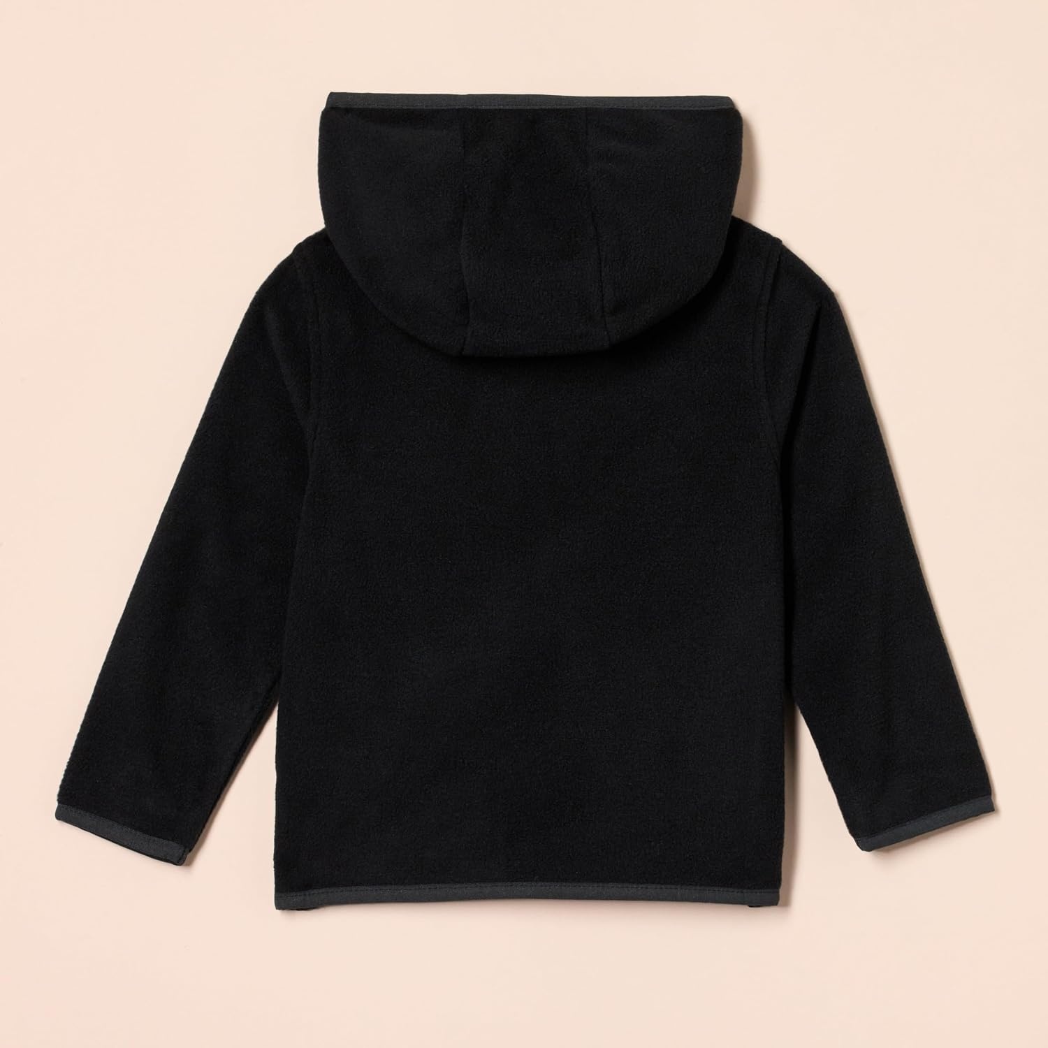 image:imageAmazon Essentials Boys and Toddlers Polar Fleece FullZip Hooded Long Sleeve Insulated Coat JacketBlack