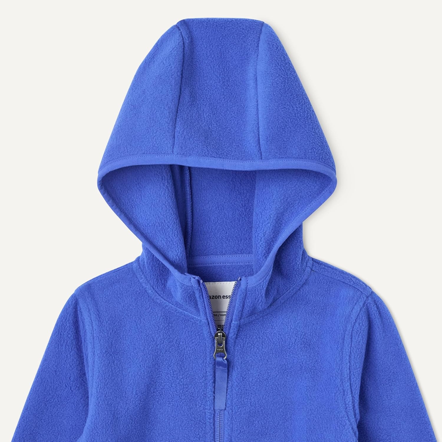 image:imageAmazon Essentials Boys and Toddlers Polar Fleece FullZip Hooded Long Sleeve Insulated Coat JacketBlue