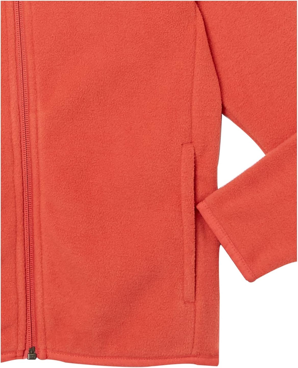 image:imageAmazon Essentials Boys and Toddlers Polar Fleece FullZip Hooded Long Sleeve Insulated Coat JacketBurnt Orange