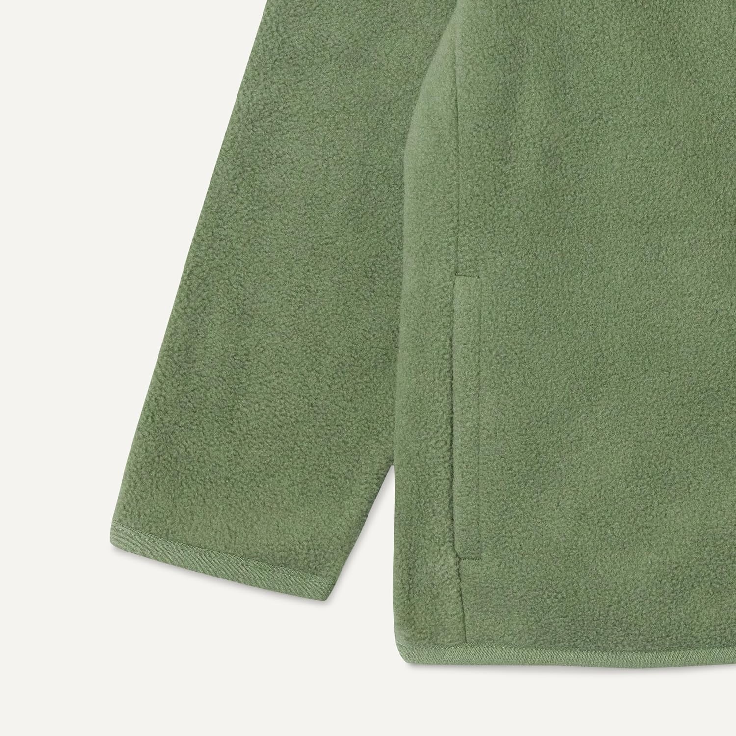 image:imageAmazon Essentials Boys and Toddlers Polar Fleece FullZip Hooded Long Sleeve Insulated Coat JacketDark Olive