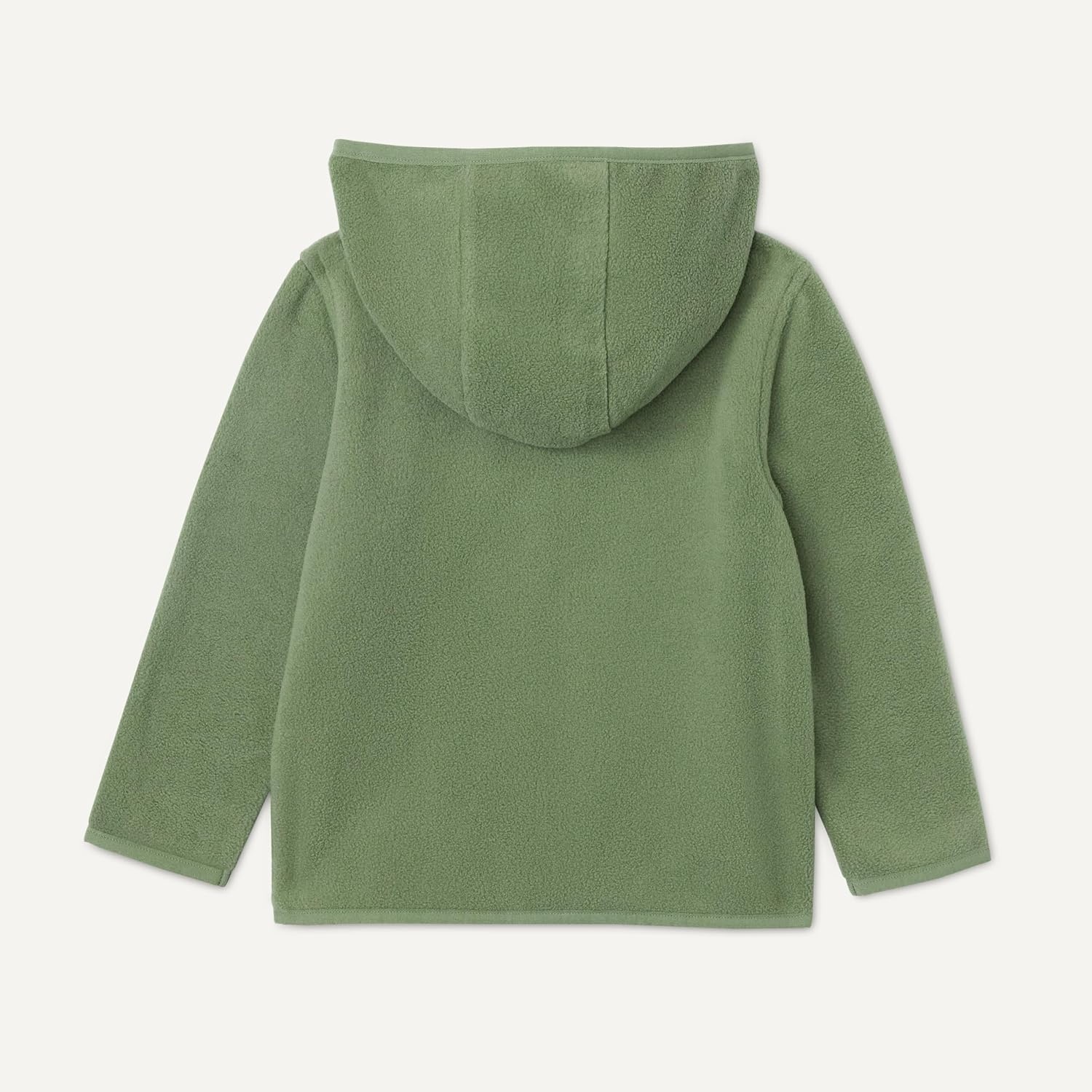 image:imageAmazon Essentials Boys and Toddlers Polar Fleece FullZip Hooded Long Sleeve Insulated Coat JacketDark Olive
