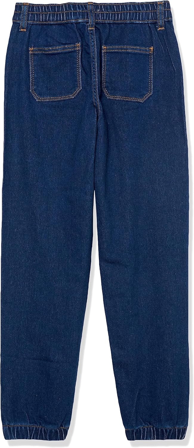 image:imageAmazon Essentials Boys and Toddlers PullOn Jean Joggers PantsDark Indigo