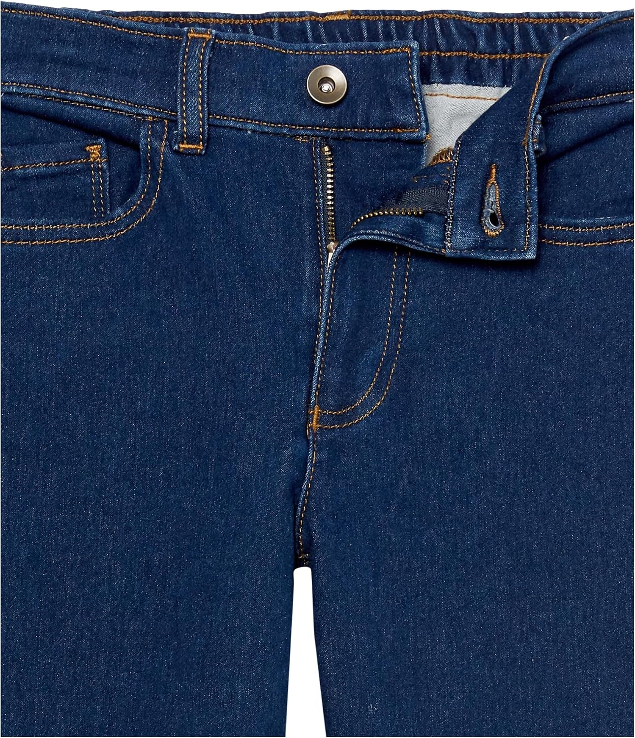 image:imageAmazon Essentials Boys and Toddlers PullOn Jean Joggers PantsDark Indigo